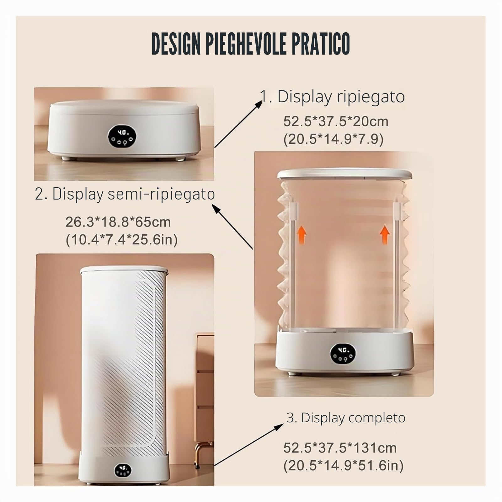 Macchina automatica per stirare da 1000 w, essiccatore elettrico, ferro vapore verticale, pieghevole, vaporizzatore senza fili per indumenti e tessuti, vapore ed essiccazione.