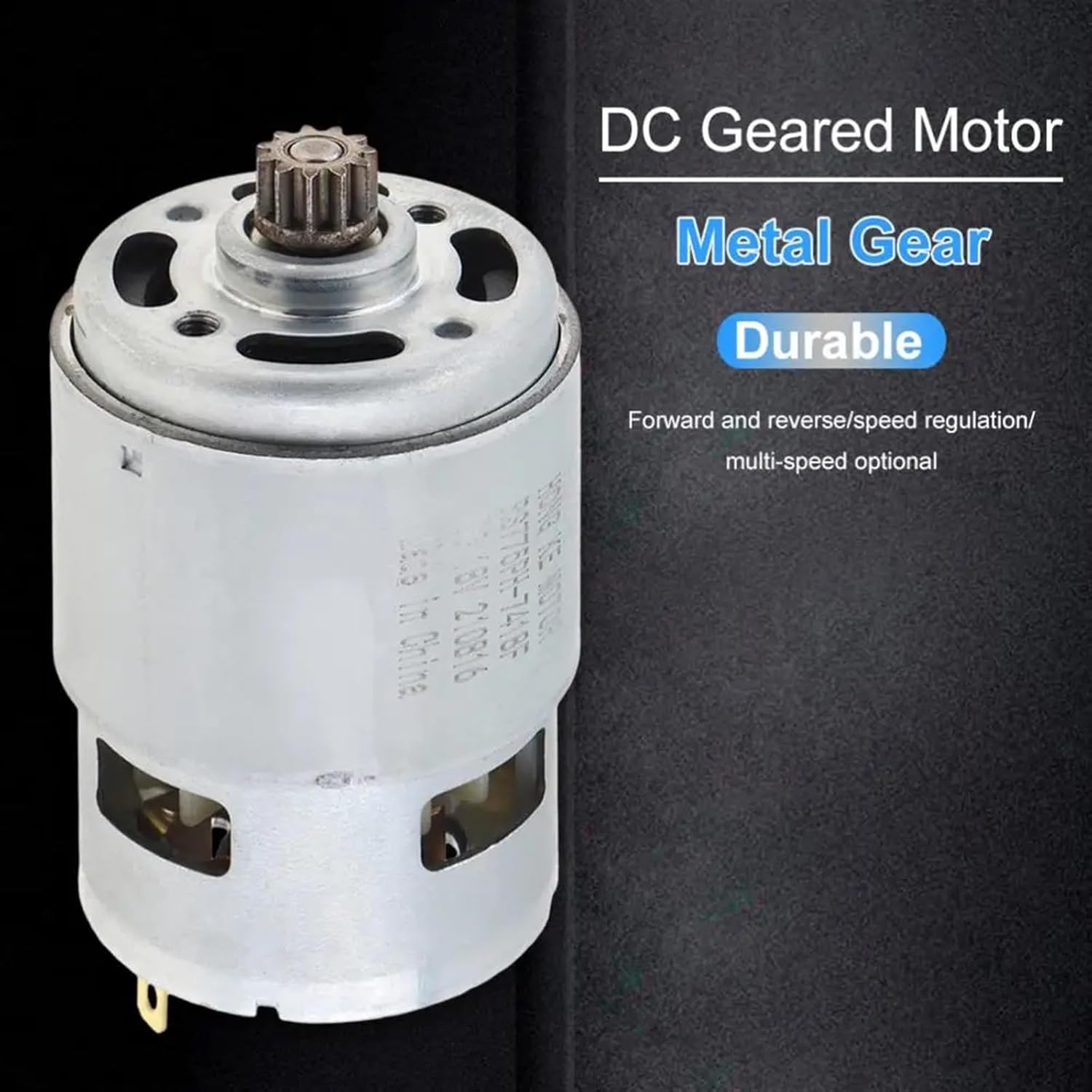 RS775 DC Motor High Power Reciprocating Saw Motor with 11 Tooth Gear for Electric Saber Saw Handheld Cutting Lithium