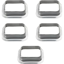 3" 4" K Style Gutter Downspout Adapter Aluminum Downspout Drop Outlet 5 Pcs.