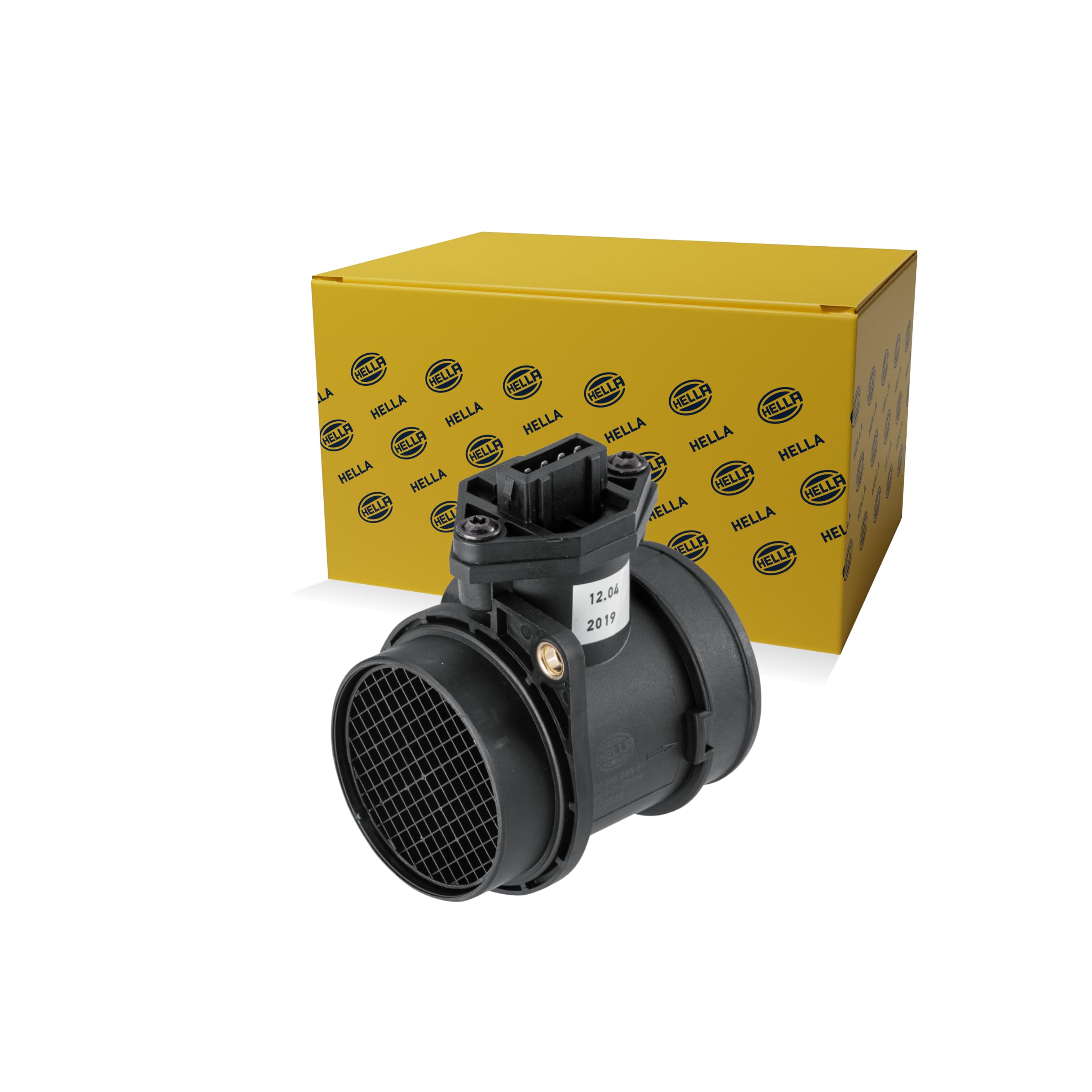 HELLA 8ET 358 095-411 Debimetro - 4a... poli - Bocchettone di tubo - senza guarnizione