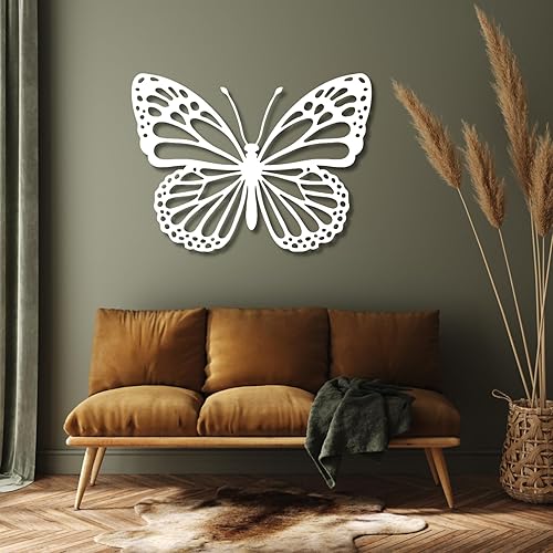 Miniatura 7 de Decoración de pared de mariposa de metal, mariposa de metal, arte de pared de mariposa de metal, arte de pared de metal, decoración de mariposa para