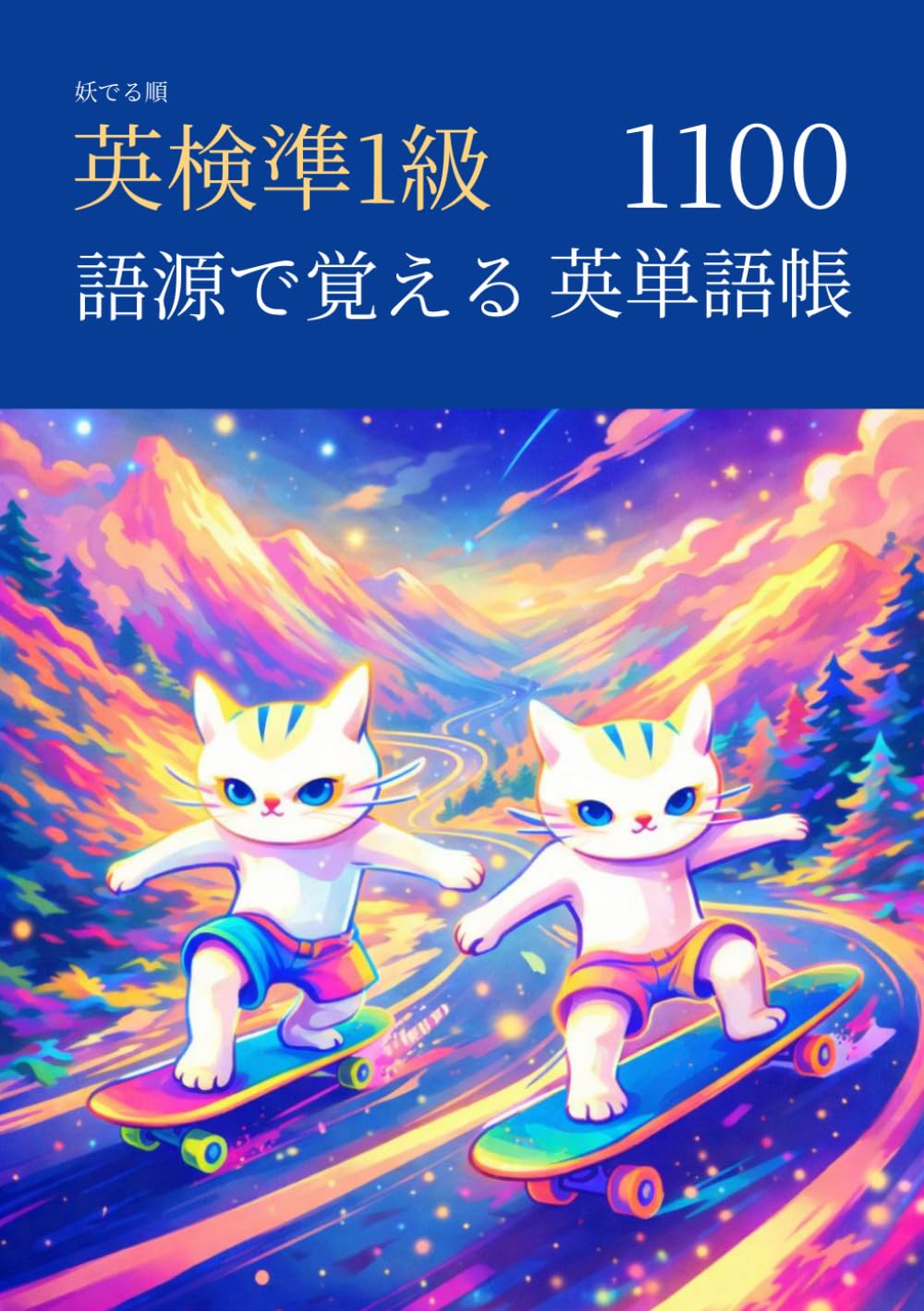 妖でる順 英検準1級 語源で覚える 英単語帳 1100 (英検準1級マスターシリーズ)
