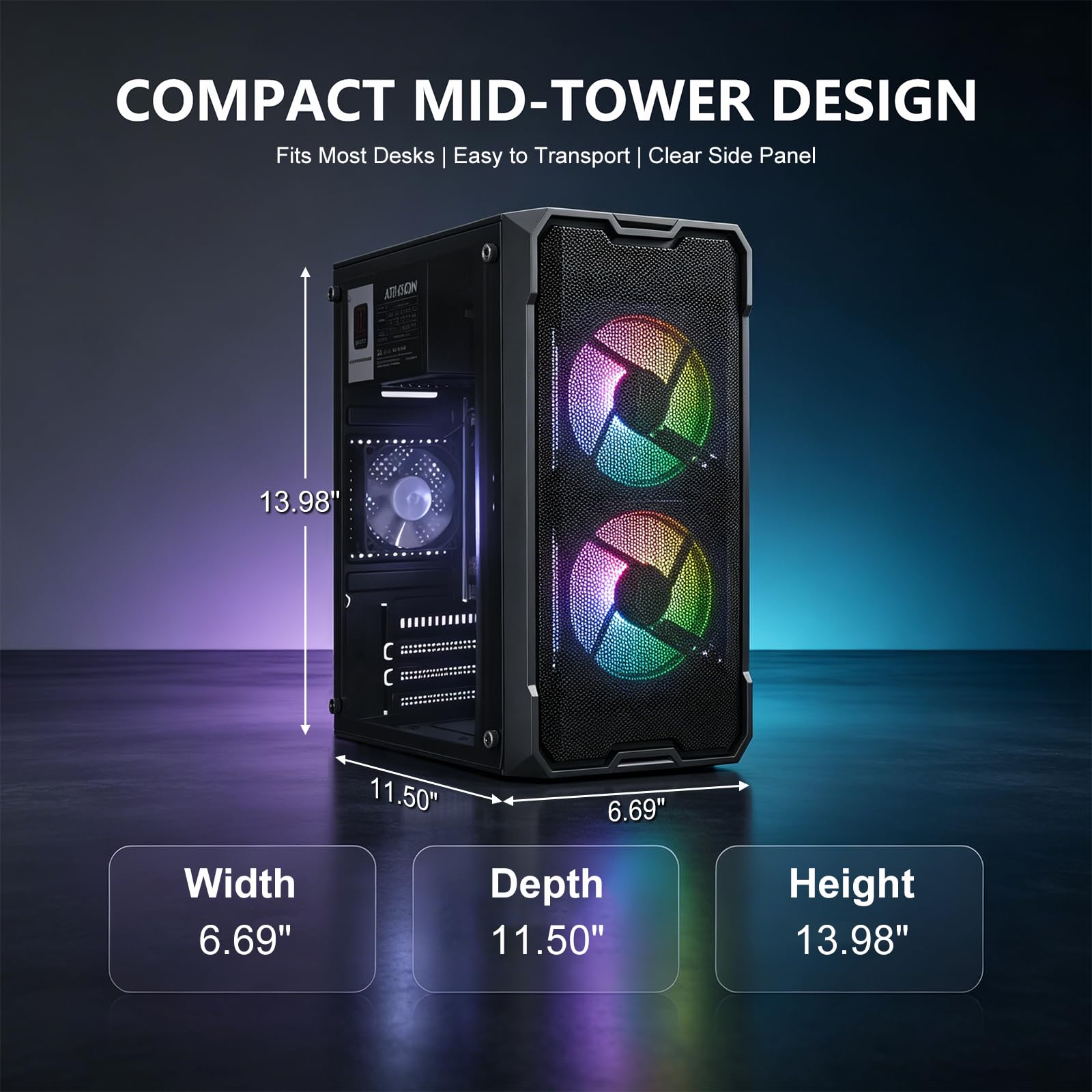 Ryzen 5 5600GT Gaming PC - 1080p Gaming -6
