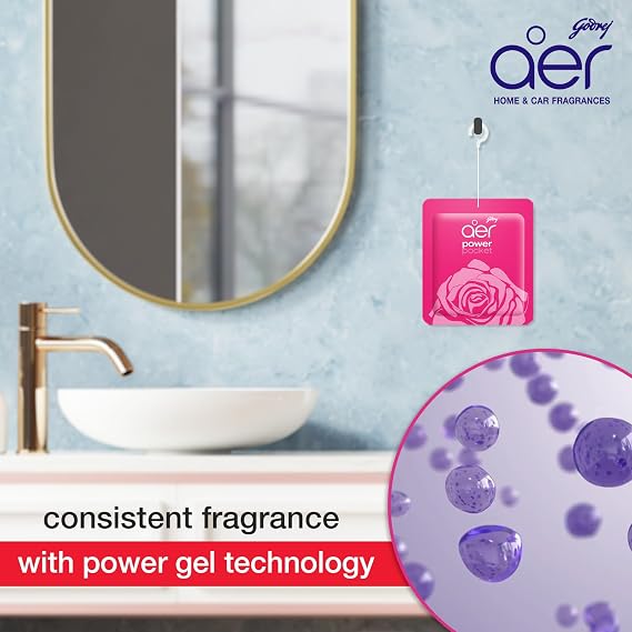 Godrej aer Pocket Bathroom Fragrance - 10 G