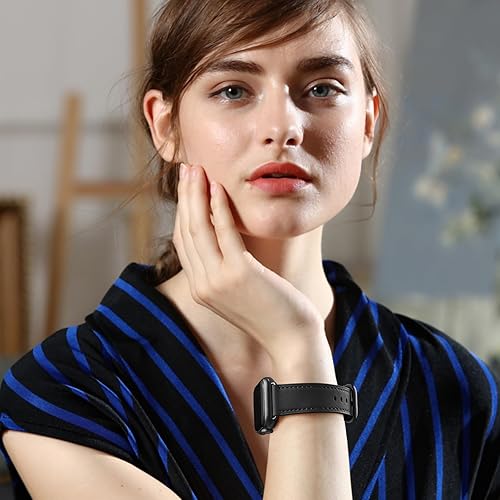 Miniatura 5 de WFEAGL compatible con iWatch Band 40 mm 42 mm 44 mm, correa de repuesto para iWatch edición Series 4, Series 3, Series 2, Series 1