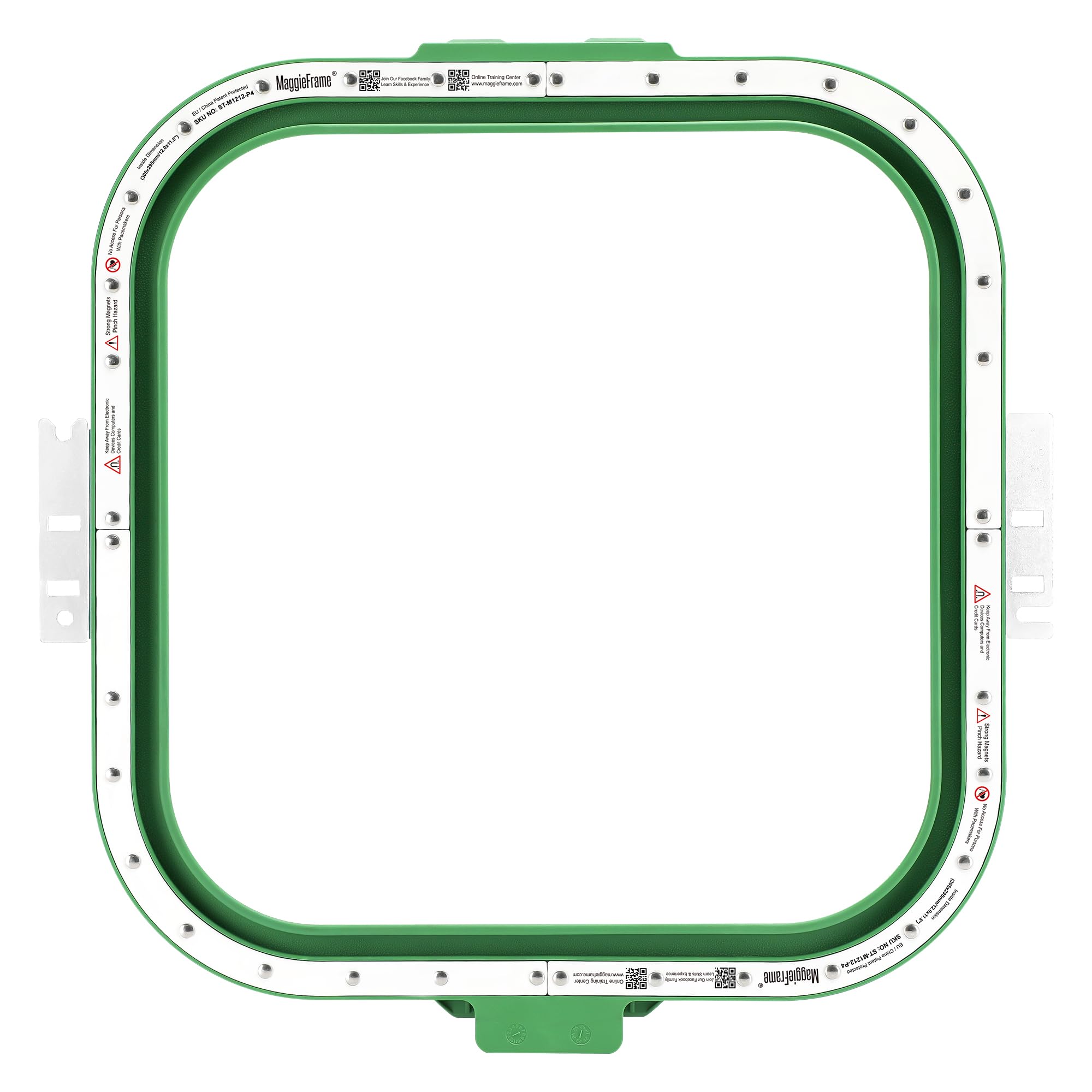 Brewland Bastidor de bordado magnético 305x295mm para Poolin EOV EOM EOX | Compatible con las máquinas Poolin indicadas en el título; 12x11.5inch