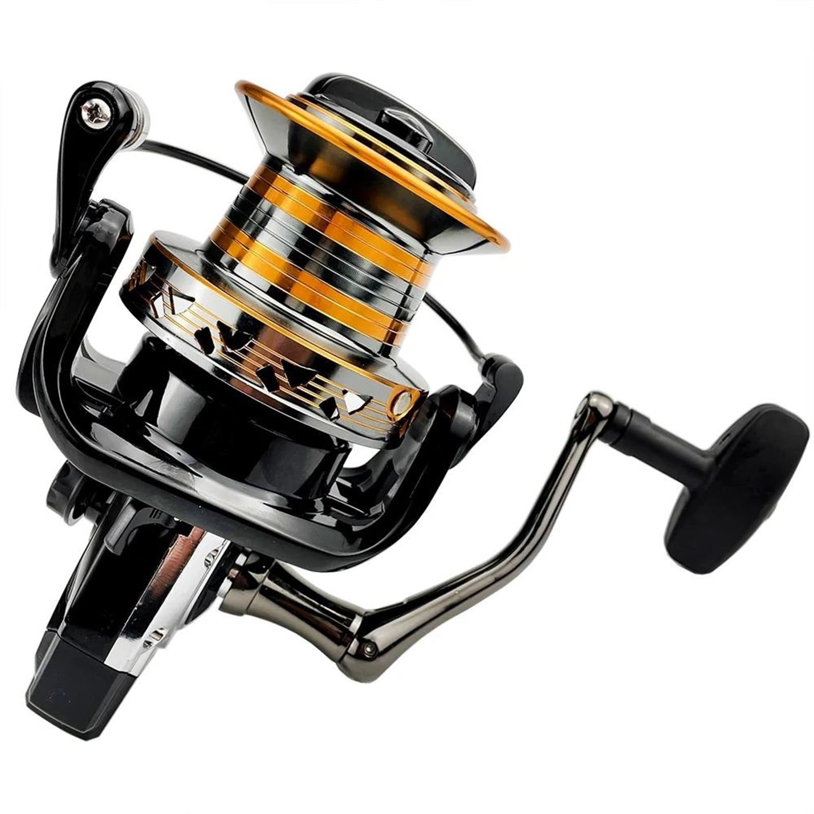 Carretes De Pesca Surfcasting Carrete Pesca Serie 9000 10000 12000 Metal Rueda Lejana Giratoria Arrastre Máximo 30 KG Tiro Largo