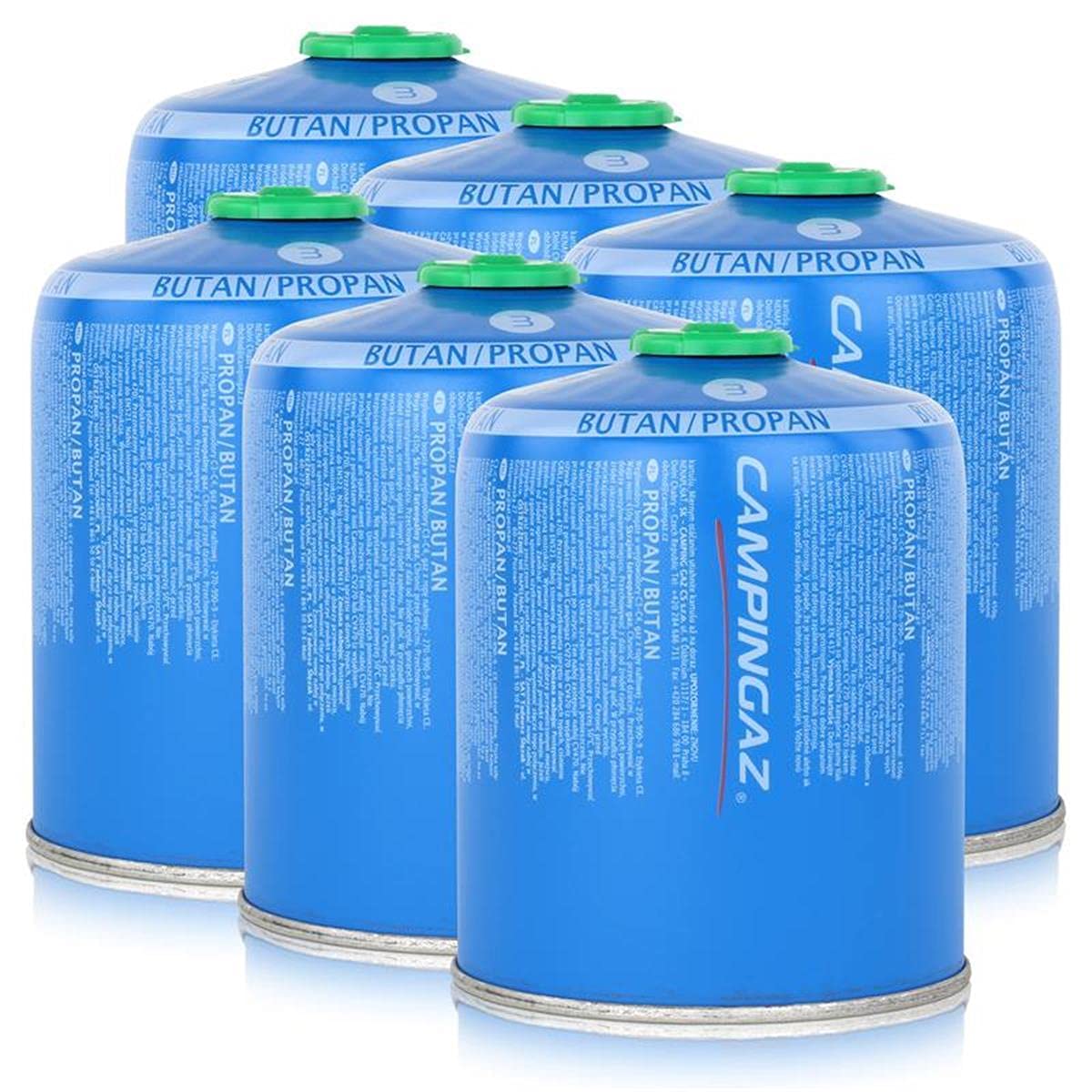 Campingaz cartouche de gaz de Valve de cv470 Plus 450 g – Gaz butane/propane (Lot de 6)