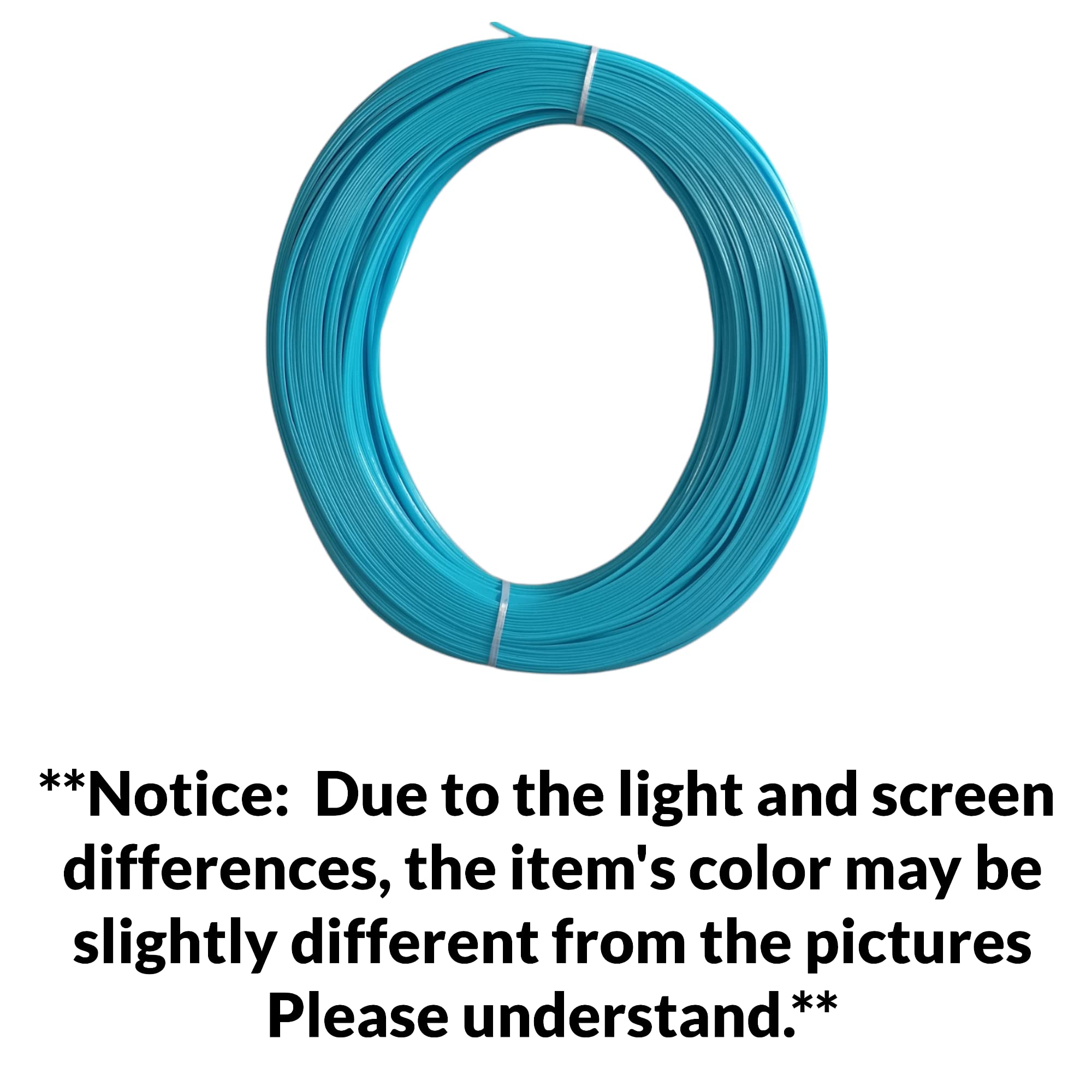ADW CRAFT'S® Plastic Wire for Basket making - SKY BLUE Colour(With Bottom Button)|Plastic Koodai wire|Glass Wire For Basket Making|Koodai Wire Roll|Plastic Wire For Koodai 1