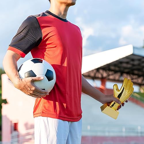 Miniatura 6 de Golden Hand Award Golden Gloves Trofeo Ganador del Premio Portero Trofeo para la Ceremonia de Fiesta Temática Deportiva