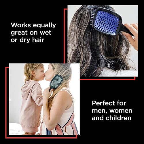 Miniatura 7 de FHI Heat UNbrush Wet & Dry - Cepillo para desenredar el cabello húmedo y seco, color Lagoon (laguna)