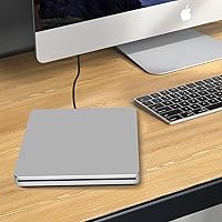 Vista 8 de NOLYTH Unidad de CD externa para Mac: USB C reproductor de grabadora de DVD SuperDrive para portátil Windows Apple Plug & Play Copia de seguridad