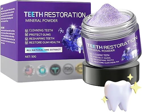 Polvo mineral de restauración de dientes, polvo de dientes minerales, polvo mineral de restauración dental, polvo mineral para blanquear los