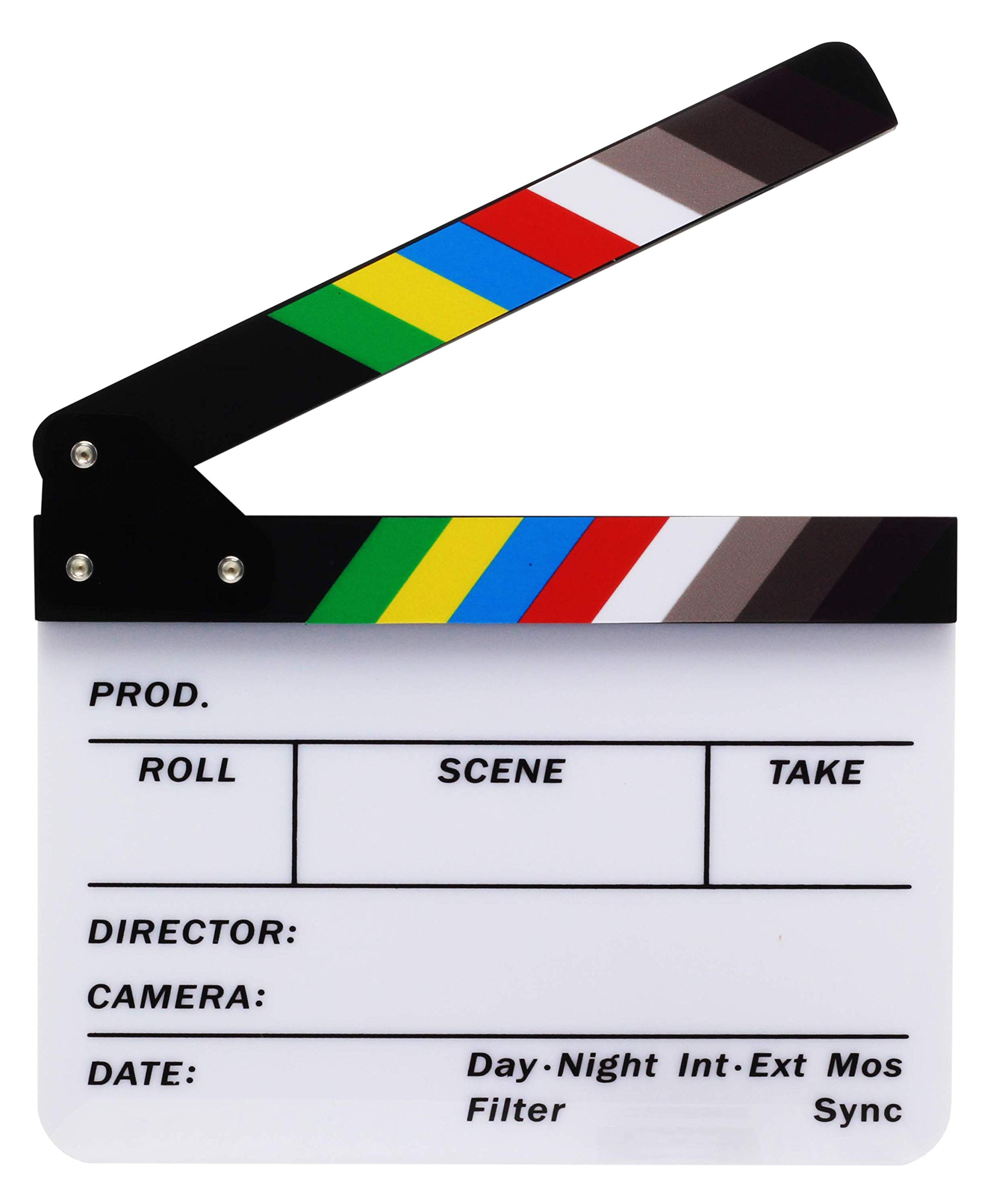 Amazon | Alfoto カチンコ 映画 動画 撮影用 Youtube 小道具 ドラマや