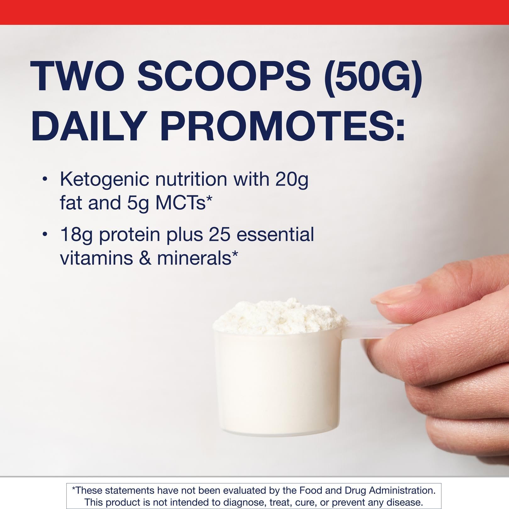 Metagenics Ketogenic Shake - Keto Protein Powder - Low Carb, Sugar-Free, Gluten-Free Meal Replacement - 25 Vitamins & Minerals with MCTs, Iron, Biotin & Calcium - Non-GMO -14 Servings — Amazon image 2