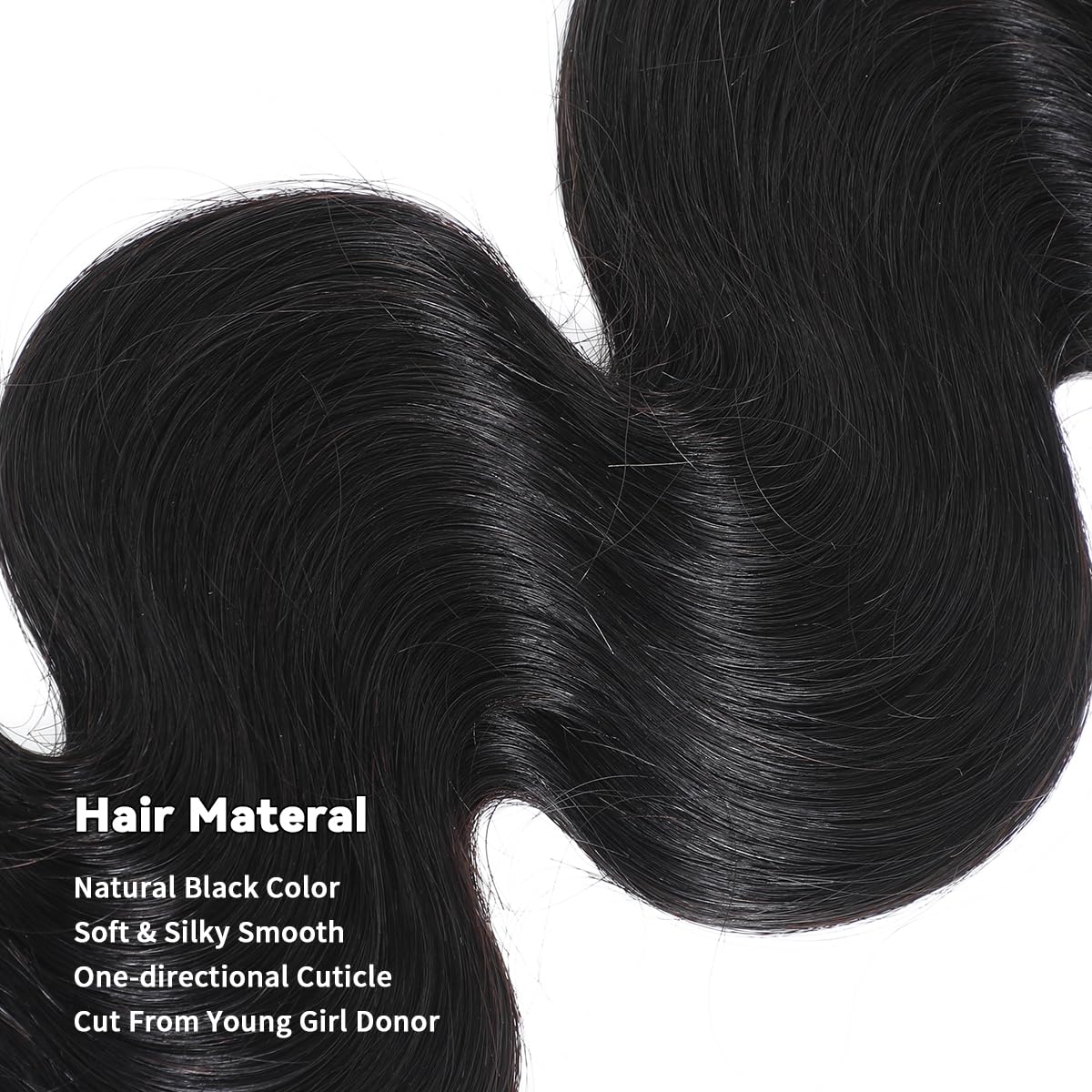 16A Raw Body Wave Bundles Human Hair Bundles Indian Virgin 3 Human Hair Bundles No Tangle Shedding,Triple Lifespan Virgin Hair Extensions (Body Wave 3 Bundles, 16 16 16 Inch)