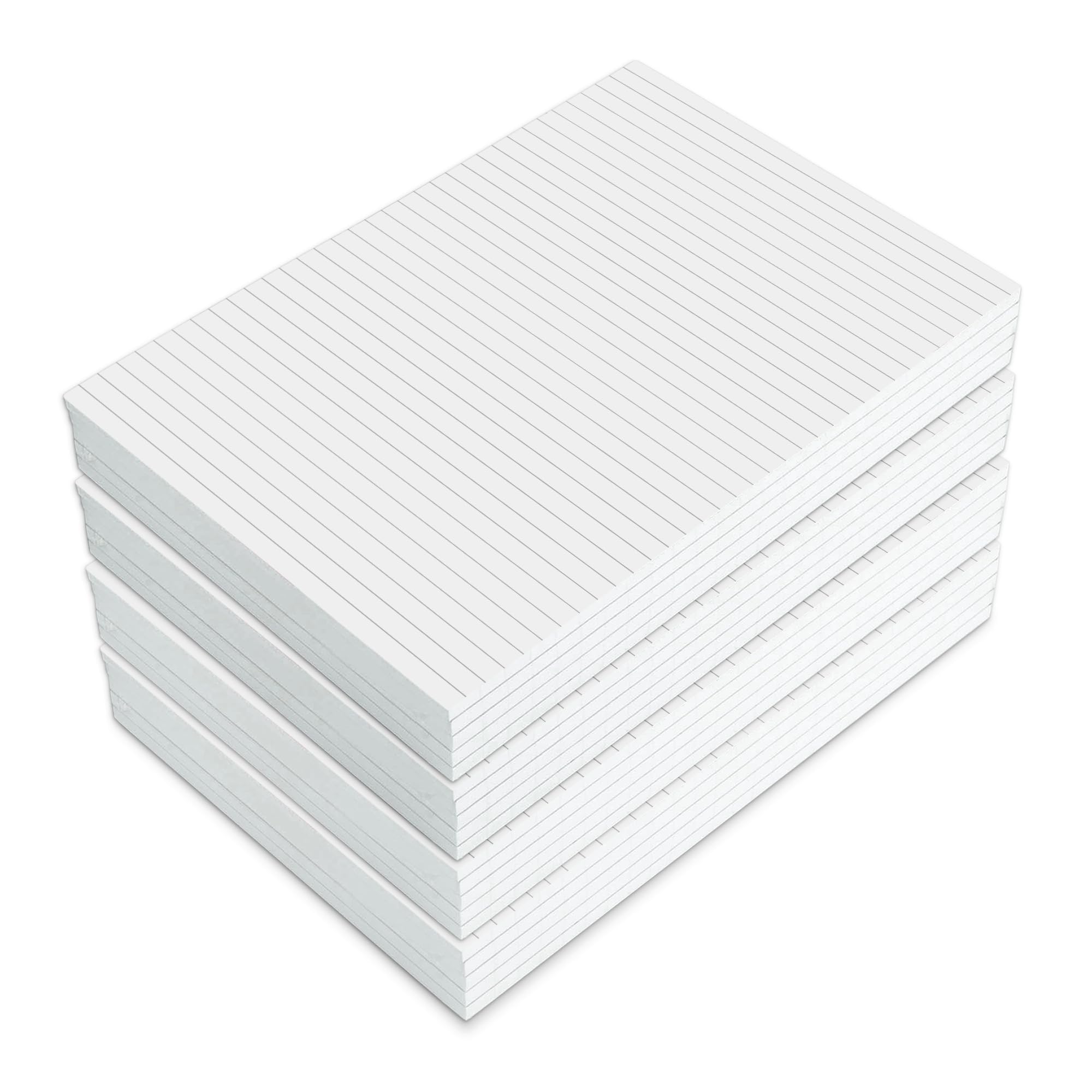 druck.de Set di quaderni A4 a righe, 20 blocchi, 50 pagine per blocco | Set di quaderni A4 a righe, 20 blocchi, 50 pagine per blocco, A4