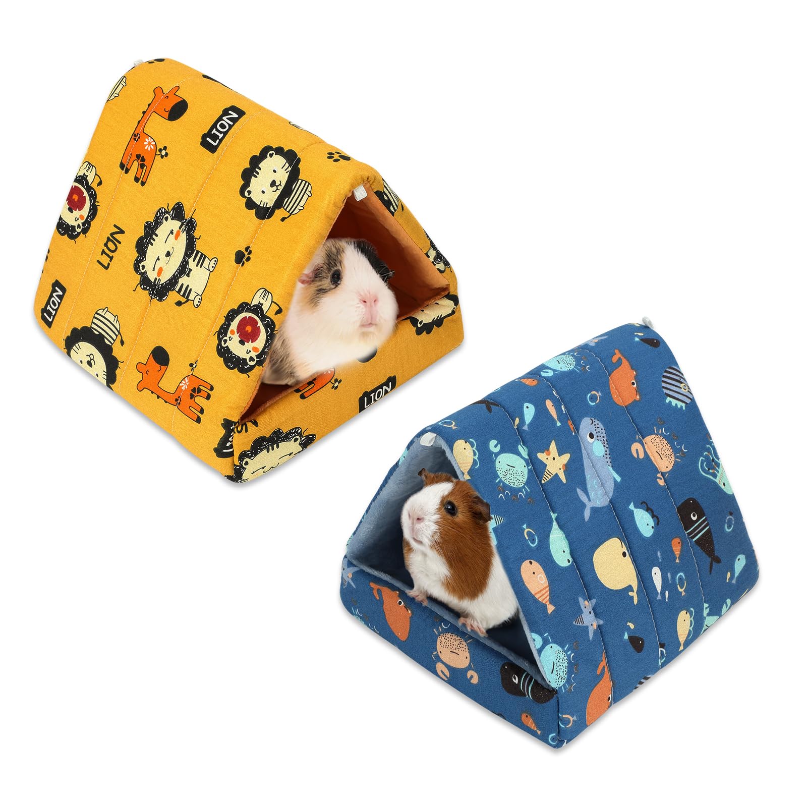 Lit lavable pour cochons d'Inde et lapins nains YUEPET (Lot de 2)