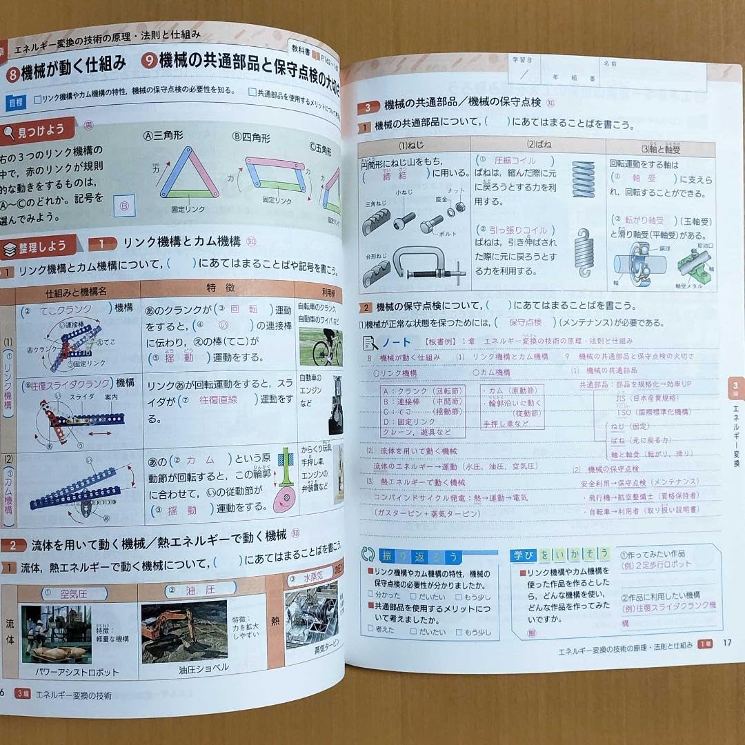 Amazon.co.jp: 2024年度版 技術家庭ハンドノート 技術分野 技術C 東京