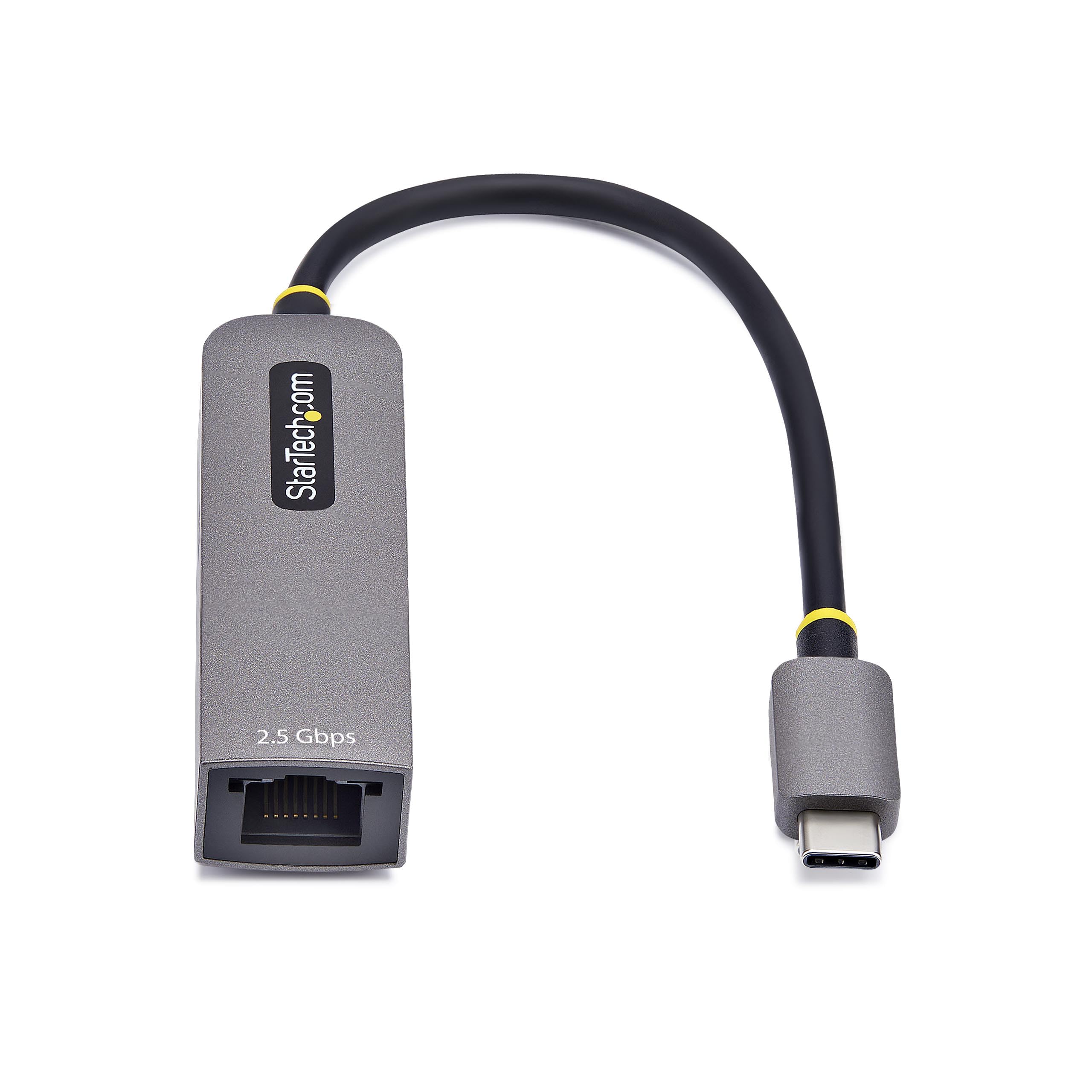 StarTech Adattatore Ethernet USB-C 2,5GbE, 2,5/1Gbps a RJ45, NIC PD 100W | USB 3.0, Alimentazione Pass-Through per Laptop, Compatibile Windows e Mac