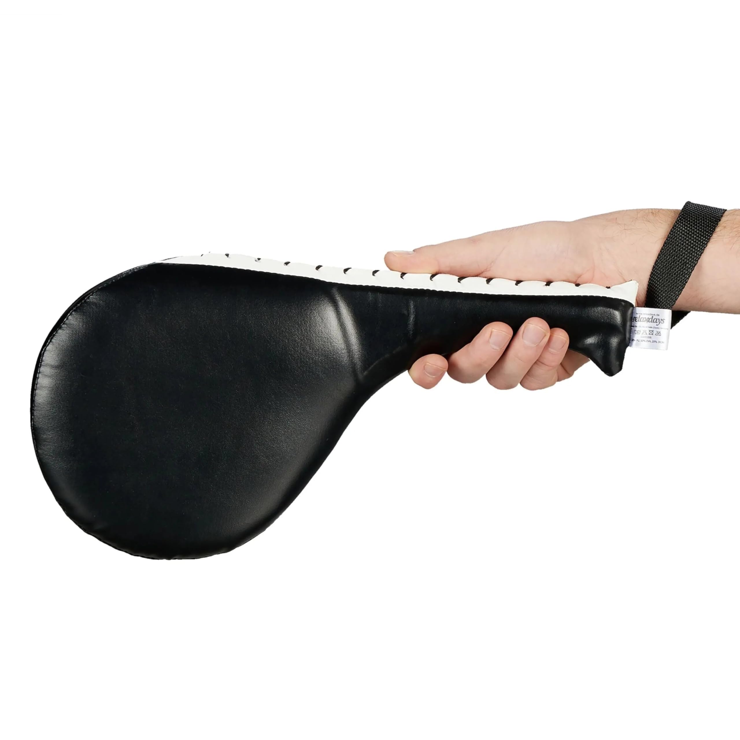 Kickpads Pratzen Set 2er – Taekwondo Pratzen, Kickbox Schlagpolster, Doppelschlagpolster für Kampfsport Training, Boxpratzen für Erwachsene & Kinder