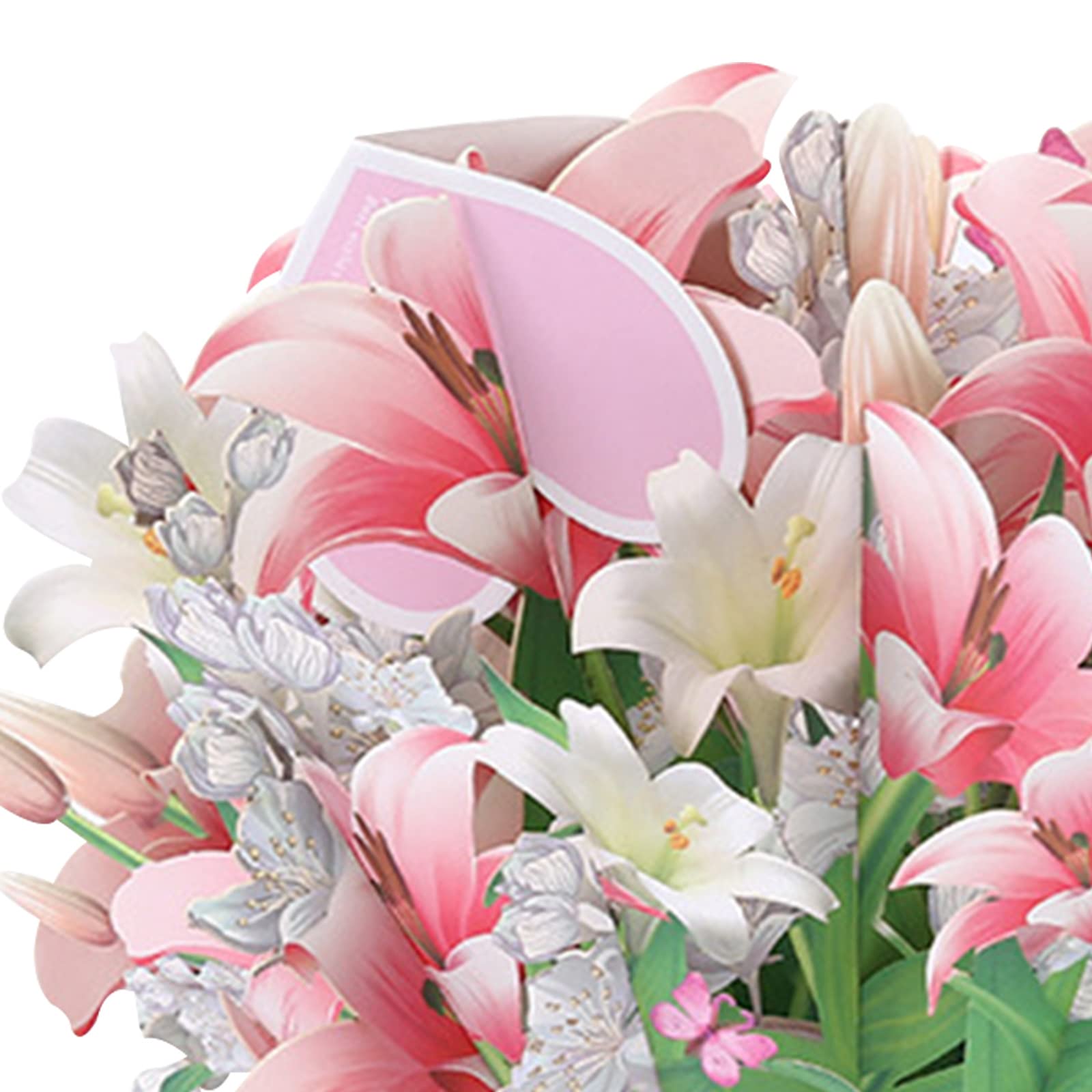 Lovepop Deepest Sympathy Calla Lilly Bouquet – 3D-Pop-Up-Trauerstrauß