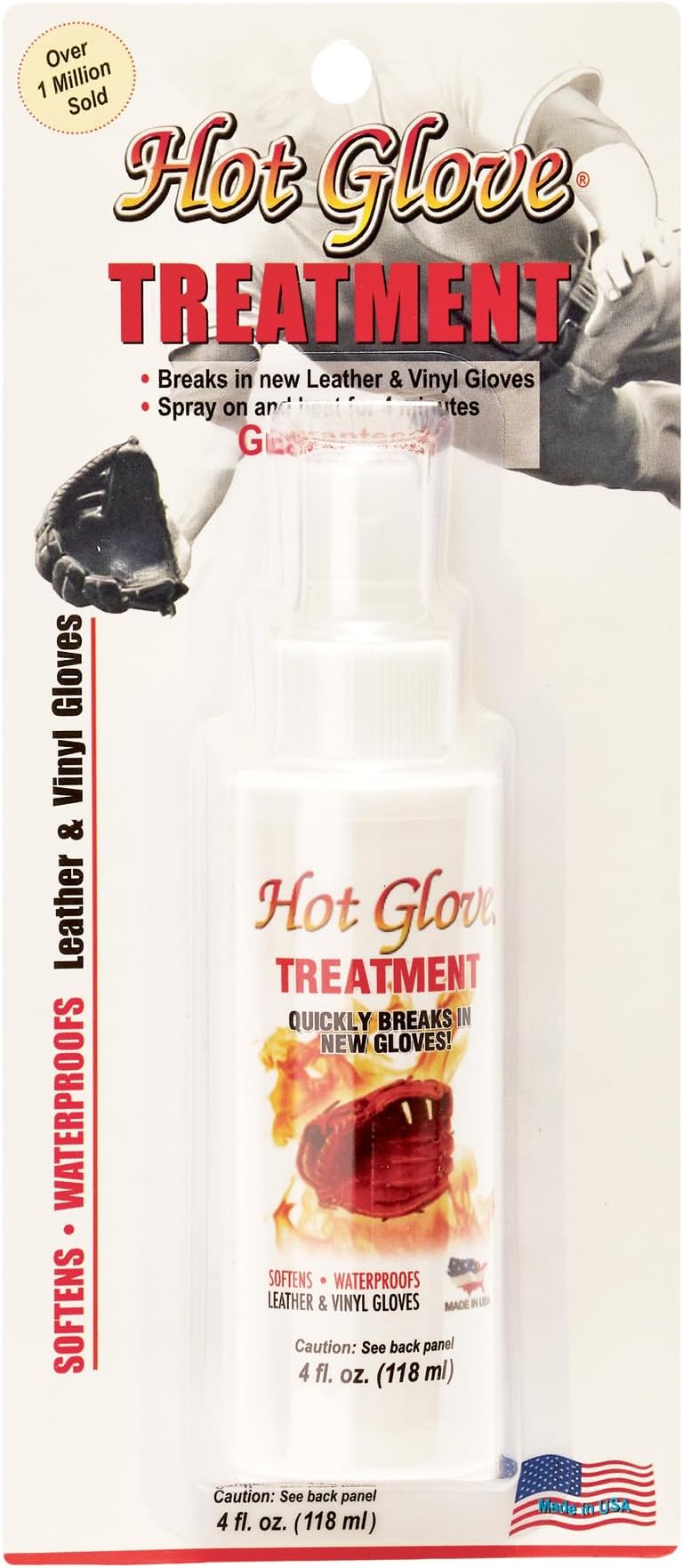 Heat Treatment Instant Glove Break-In for Baseball and Softball Gloves - the Original Hot Glove