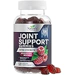 Joint Support Gummies - Extra Strength Glucosamine Gummy Supplement with Vitamin E - Natural Cartilage Joint Health & Flexibility Support, Best Support Glucosamine Chew for Men & Women - 120 Gummies