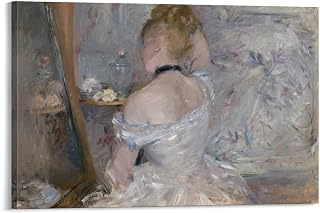Woman at Her Toilette by Berthe Morisot Gifts Canvas Painting Poster Wall Art Decorative Picture Prints Modern Decor Framed-unframed 12x18inch(30x45cm)