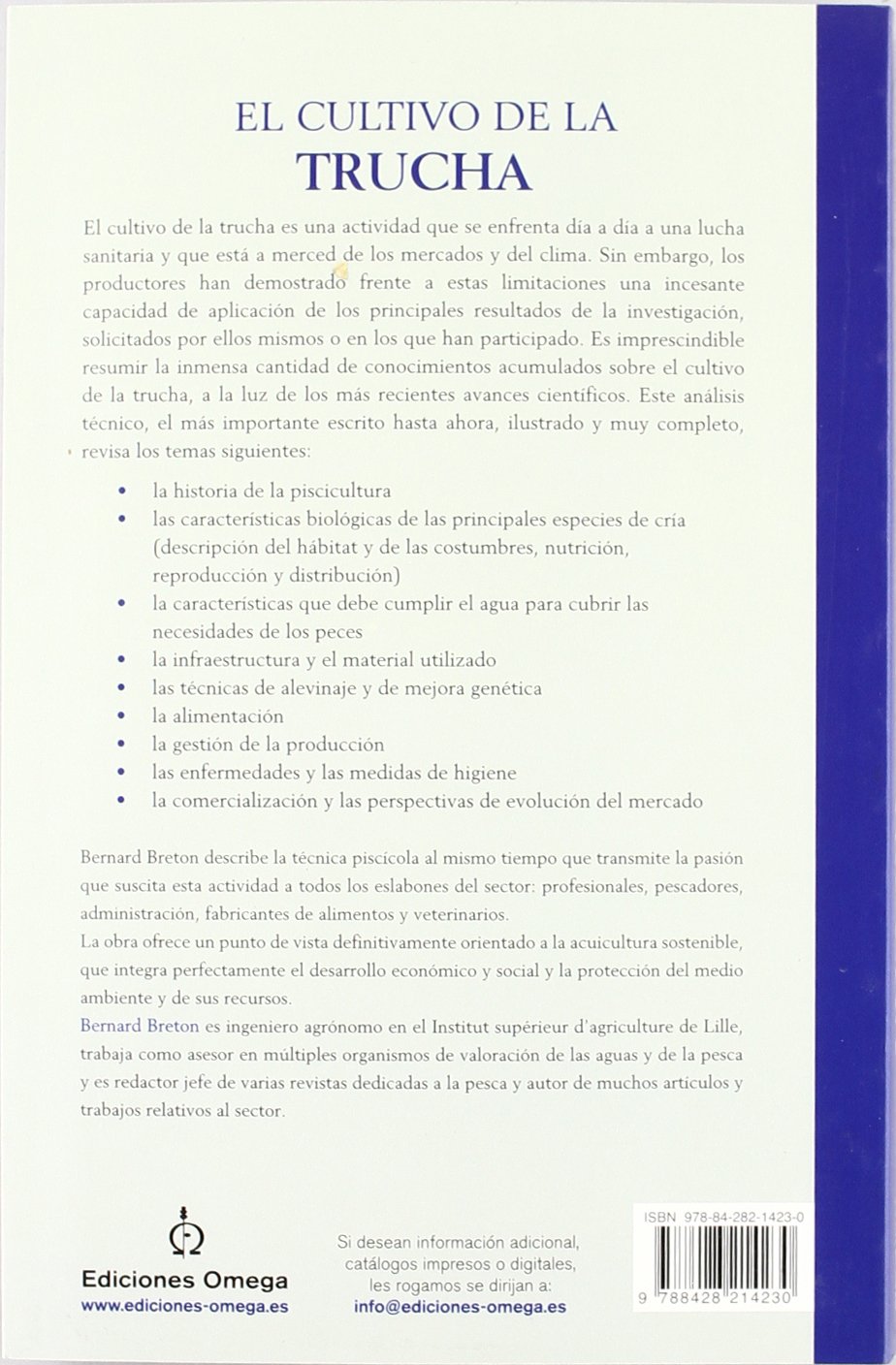 EL CULTIVO DE LA TRUCHA (TECNOLOGÍA-ACUICULTURA)