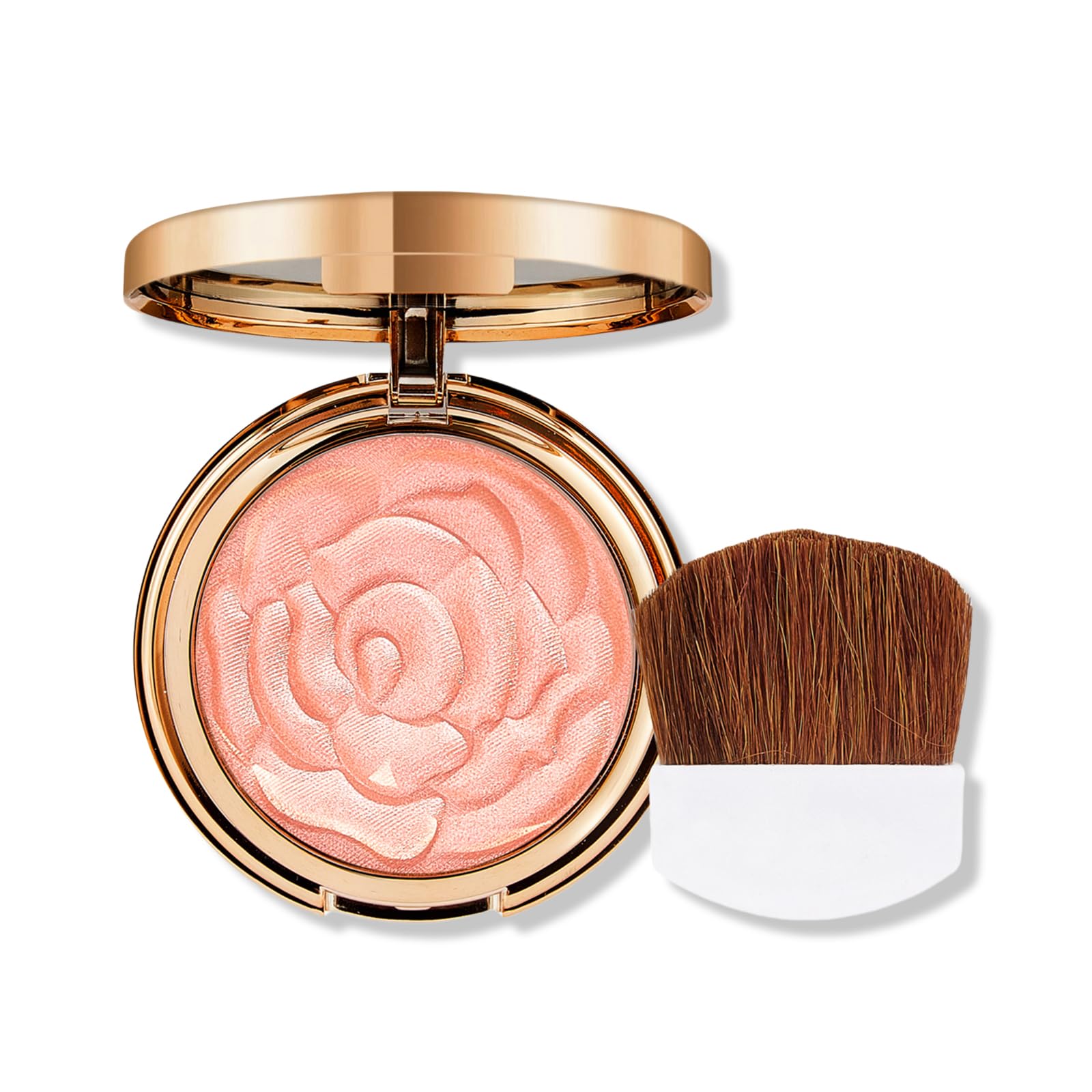 Amazon | SWEET NIGHT チーク プレミアム ローズフラワーブラッシュ 8