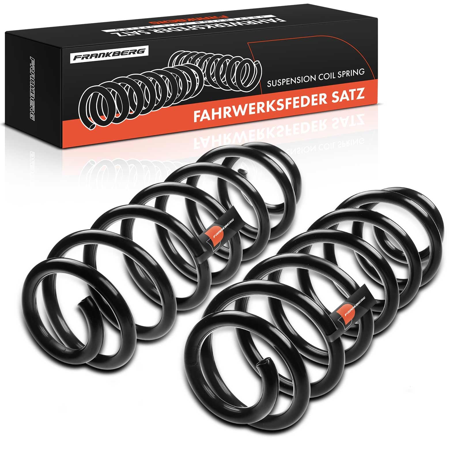 Frankberg 2x Ressort de suspension Compatible avec 3008 MPV 0U 1.6 THP 2.0 HDi 150/BlueHDi 150 2.0 HDi 2009-2016 Remplacer# RA6145,5102H2