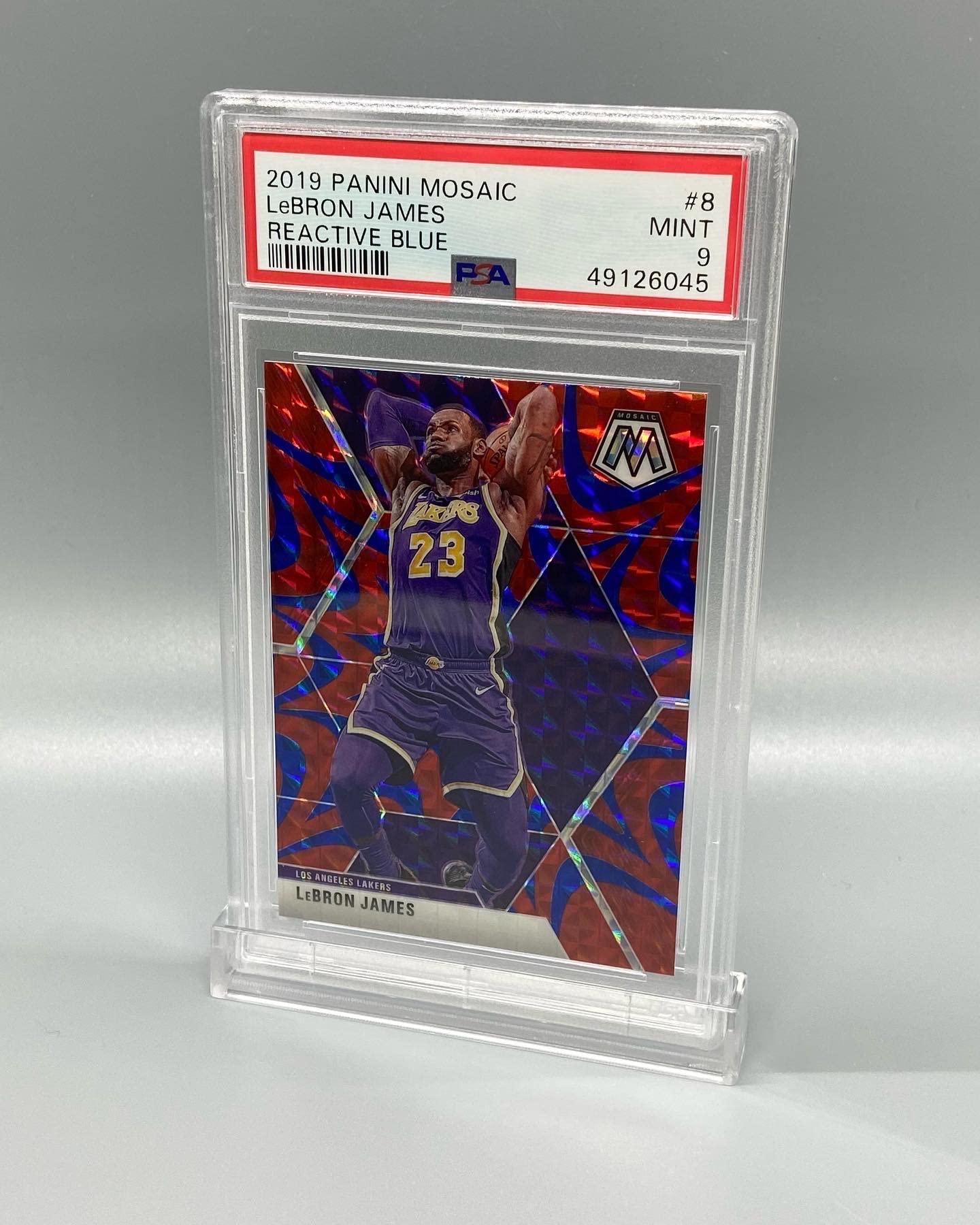 PSA Graded Card Stands - Clear - 5-Pack