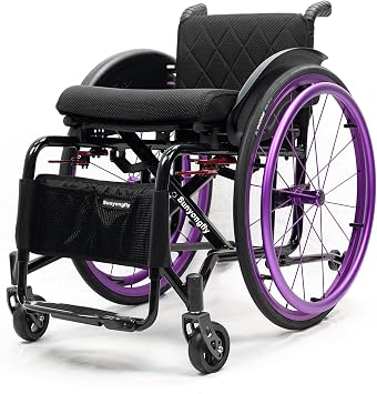 Foldable Aluminum Wheelchair, Wheelchairs for Adults Lightweight,Transport Wheelchair with Handbrakes,For persons with mobility problems, persons with disabilities, the elderlySizeSeat width 40cm,Co