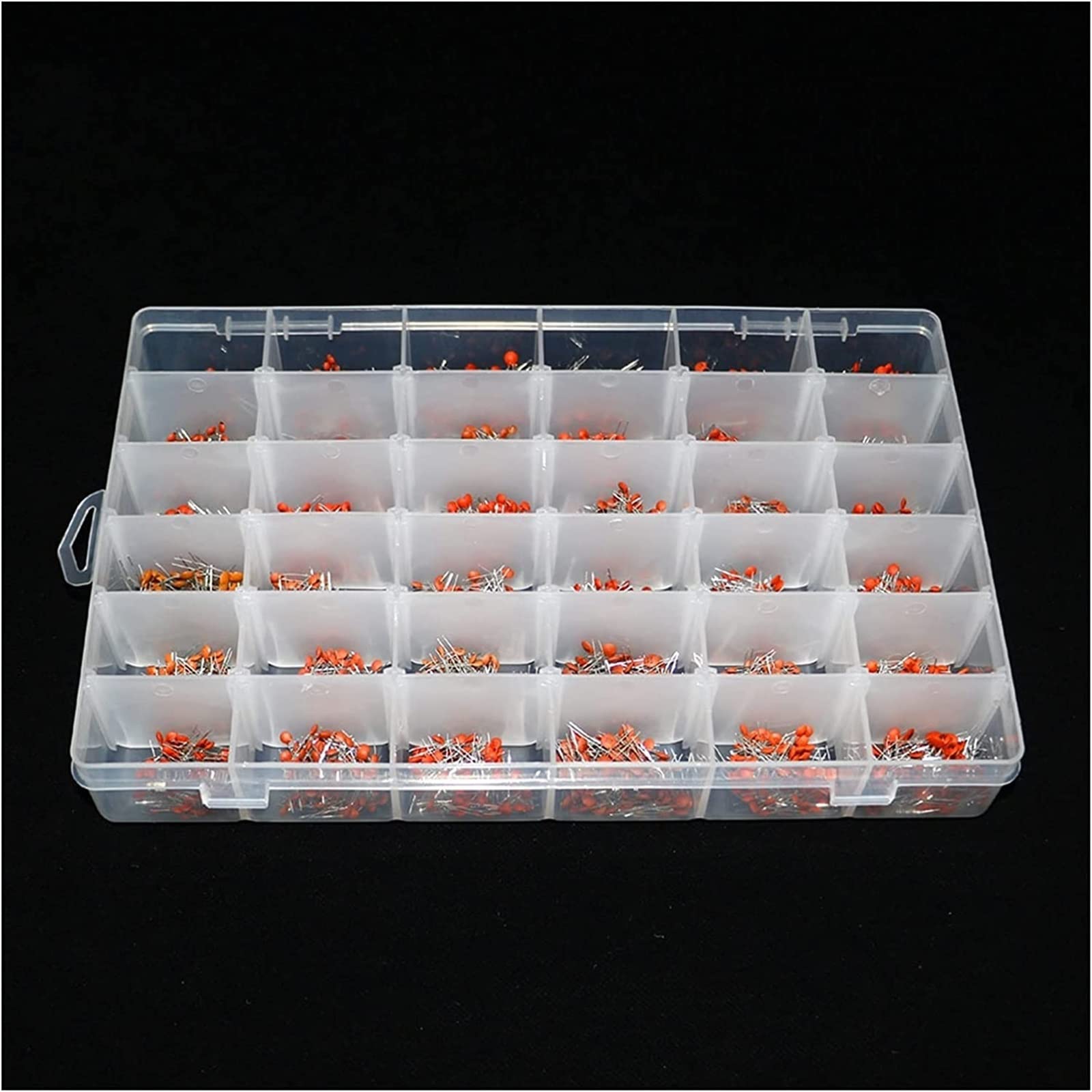 Kit de condensadores de accesorios electrónicos 3600 unids/lote 1PF-100nF Kit surtido de condensadores de cerámica conjunto de condensadores