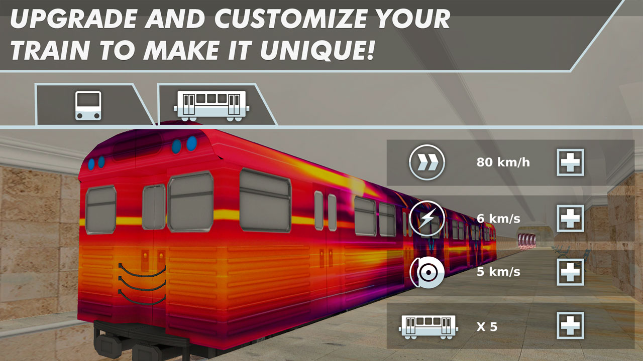 Aplicación Metro Train Subway Simulator en Amazon Appstore