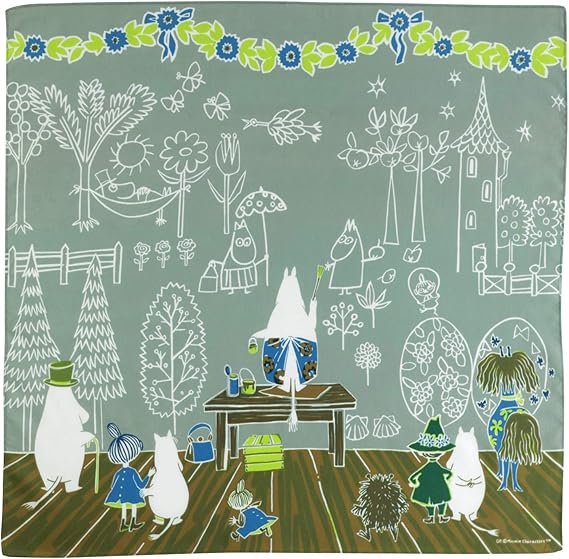 Amazon Co Jp クォーターリポート Moomin ムーミン ハンカチ ママの壁紙 グレー 約w50 H50cm 綿100 日本製 服 ファッション小物 Amazon Co Jp クォーターリポート Moomin ムーミン ハンカチ ママの壁紙 グレー 約w50 H50cm 綿100 日本製 服 ファッション小物