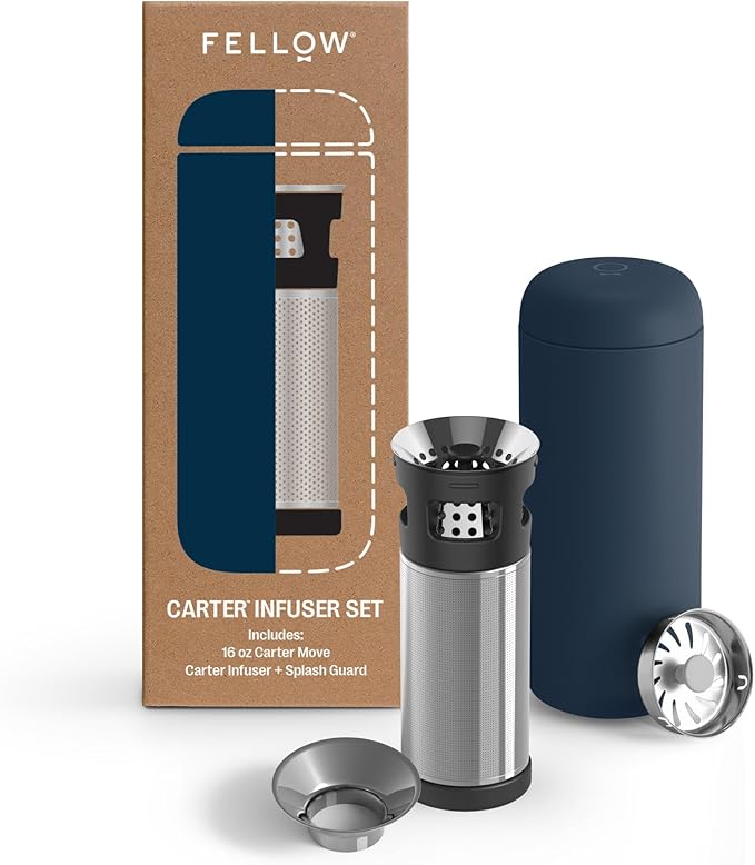 Fellow Carter Tea + Cold Brew Infuser & Carter Move