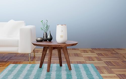 Miniatura 5 de Difusor de aromaterapia de aceites esenciales con 9 luces ambientales, funciona con pilas, nebulizador inalámbrico para automóviles para aceites