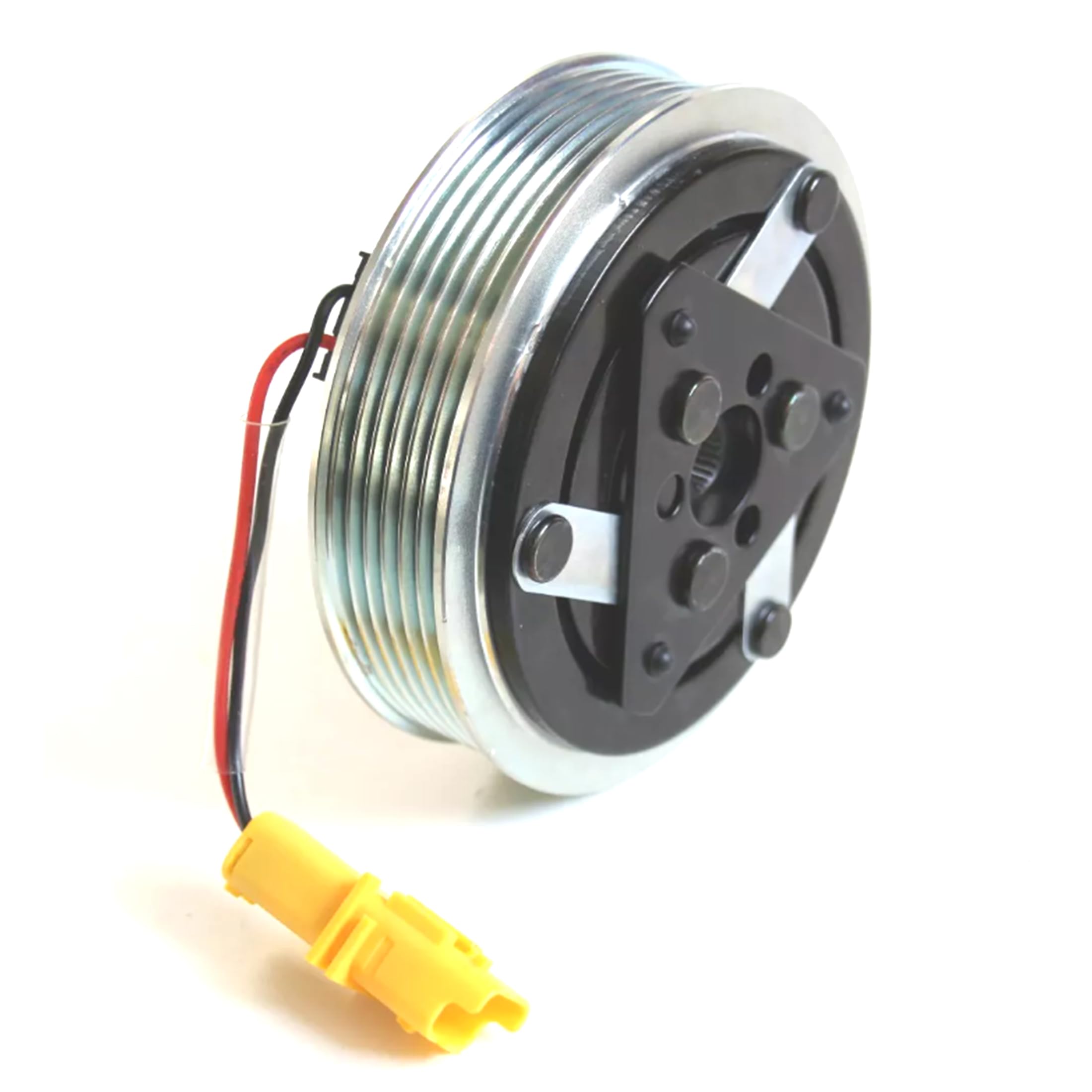 Partsline Embrayage Électromagnétique Compresseur Climatisation compatible avec 3008, 307, 406, 5008, 508, Expert, Berlingo, C4 Picasso, C5, Jumpy, Xsara, Ulysse équivalent à 9800859180 9659231580
