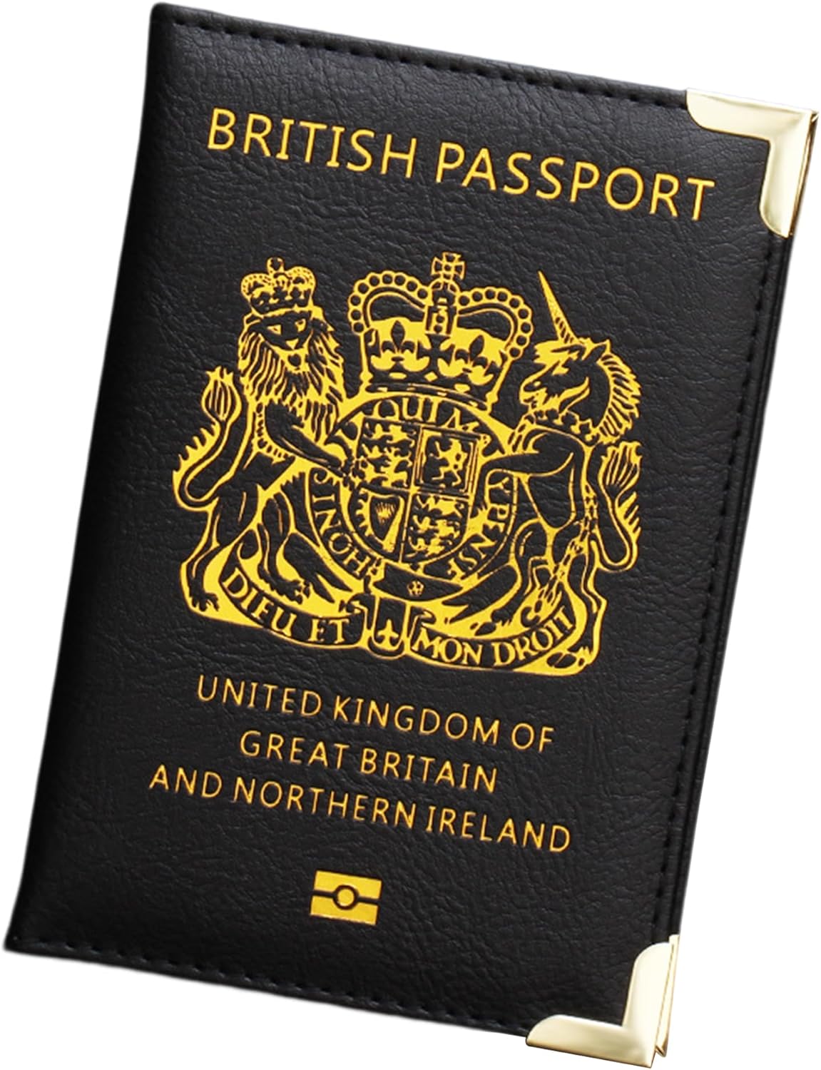 Haqatr British Passport Holder,Passport Covers Wallet for Men Women,Pu