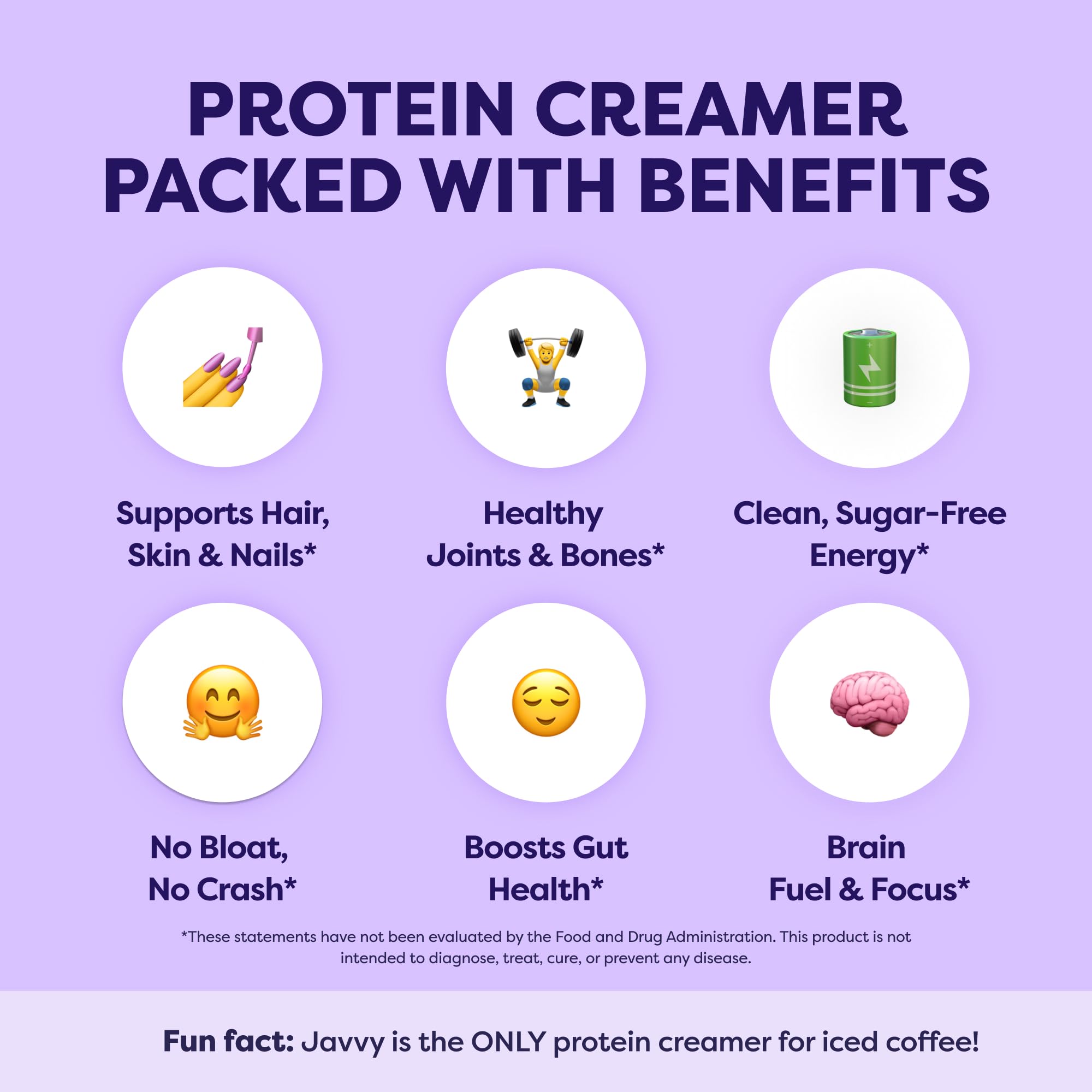 Sweet Cream Protein Coffee Creamer - Grass Fed Pasture Raised Collagen - Hair Skin Nail Support Energy-Boosting MCTs — view 6