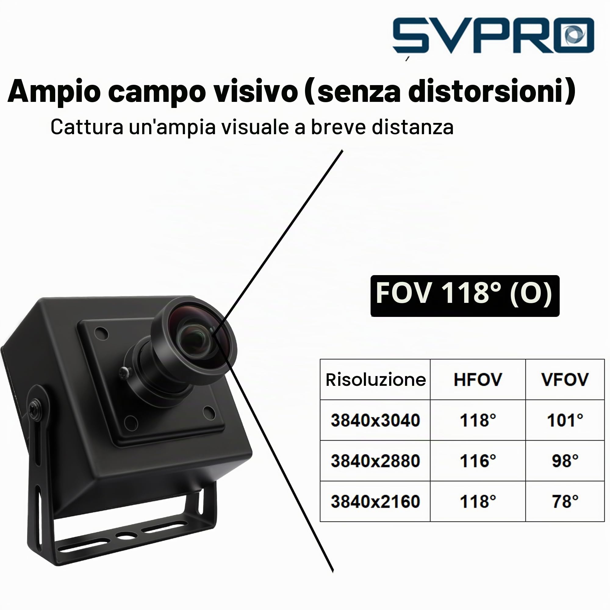 SVPRO Fotocamera Ad Alta Velocità 1080P 120fps M12 Grandangolo 12MP USB Lightburn 4K 30fps Per Stampante 3D IMX577 USB Esterna Per PC Laptop, Raspberry Pi