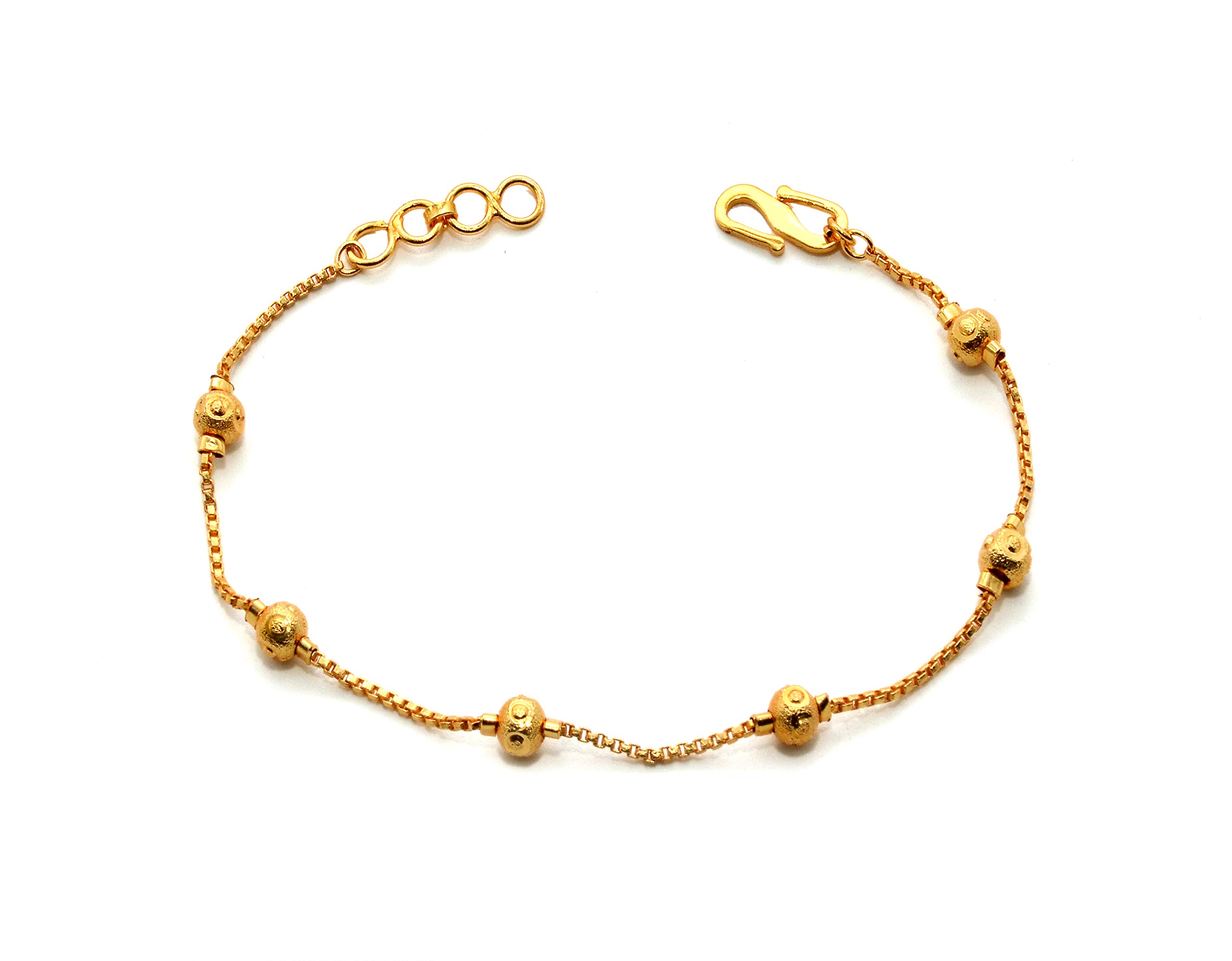 JHB Metal Brass Bracelet for Women (Gold_2.25gm) (B08B4XFGC7) Amazon Price History, Amazon Price Tracker