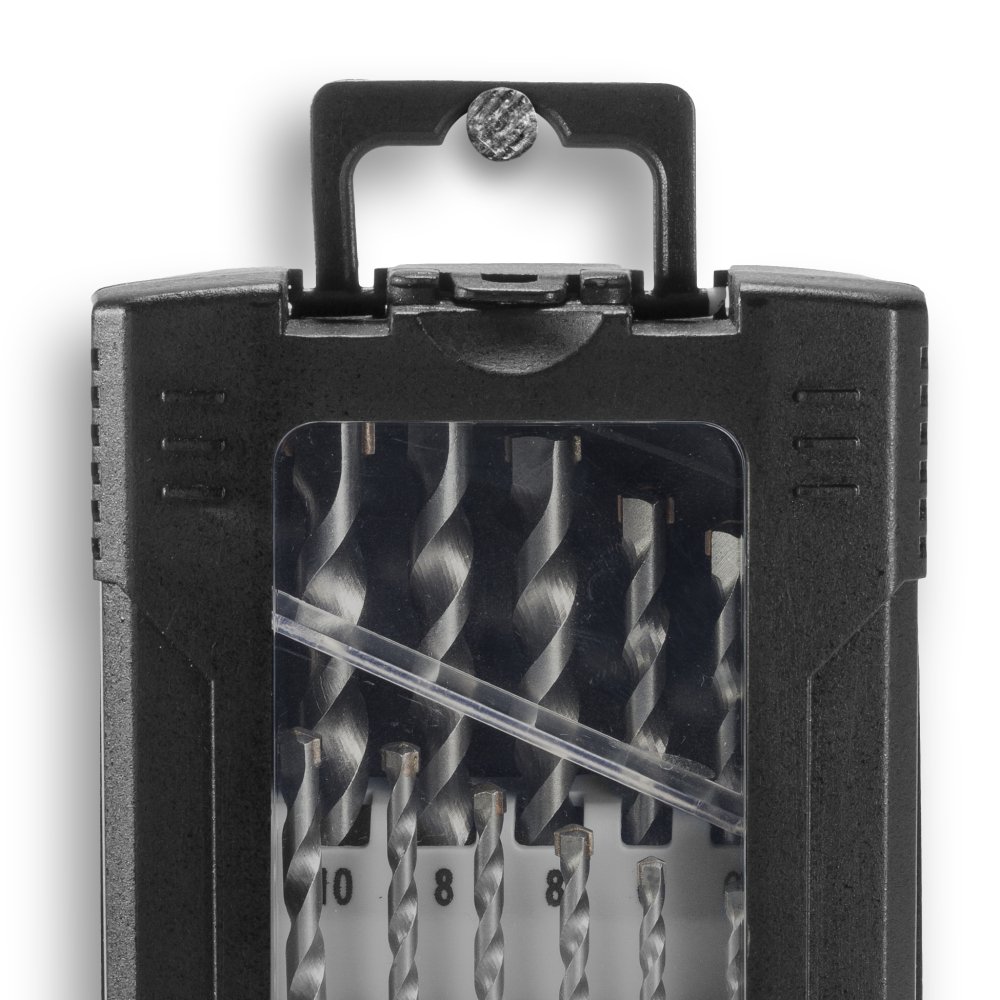 Set 15 Punte Per Pietra Dura - Acciaio Al Carbonio Per Roccia E Materiali Da Costruzione - Alta Durezza 89 HRC - Foto 9