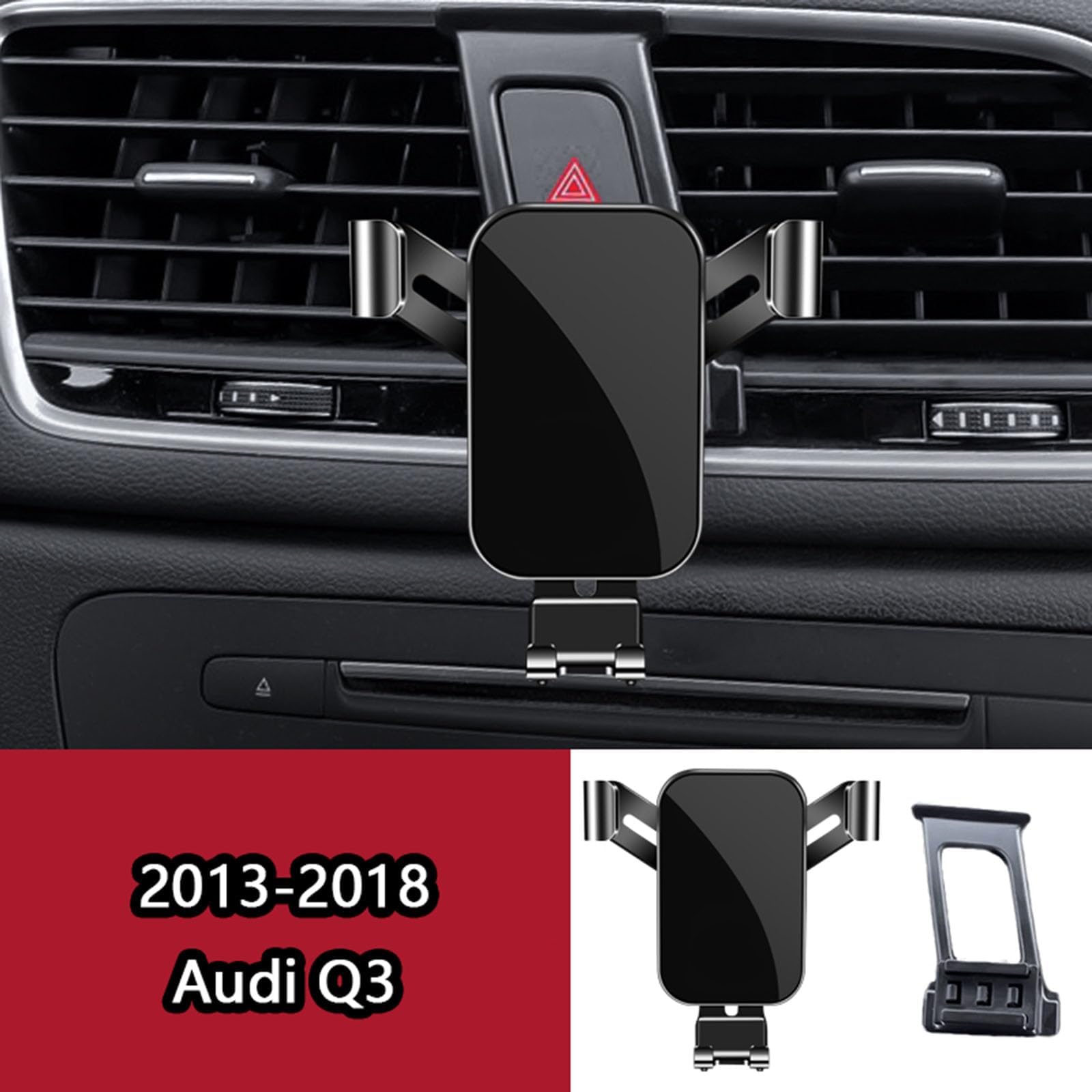 LUNQIN Support De Téléphone De Voiture Pour Audi Q3 2012 2013 2014