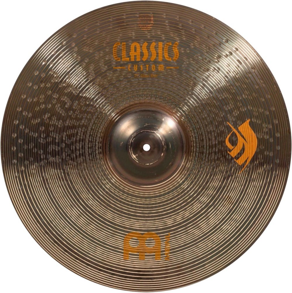 Meinl Cymbals Classics Custom Brilliant Brann Dailor Cymbale Ghost Ride 21 pouces (53,34cm) pour Batterie – B12 Bronze, Finition