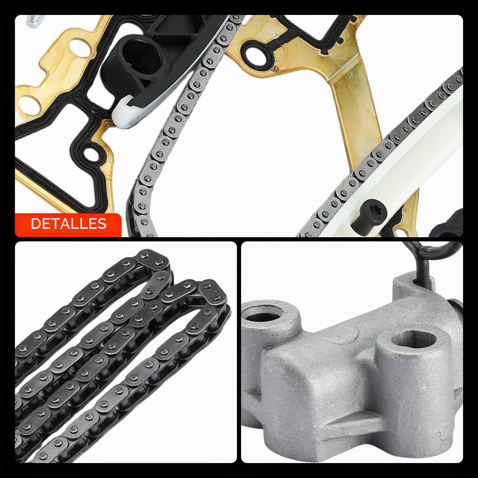 Frankberg Kit de cadena de distribución 55352909 | Compatible con: Caravana clásica Astra G F35, Corsa C Caja/Hatchback X01, Aveo Hatchback T300, Corsa E X15