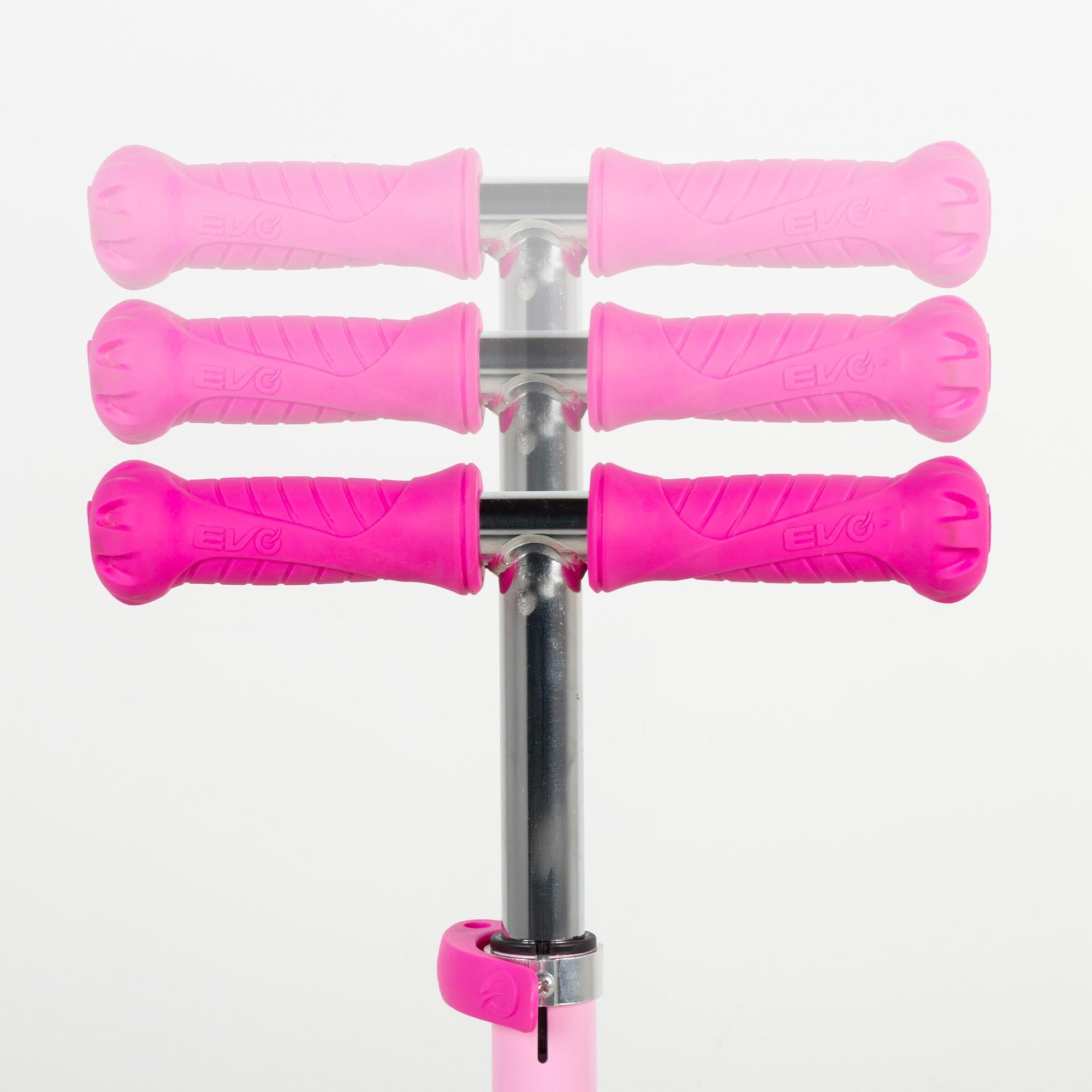 COLORBABY EVO Patinete Infantil 4 en 1, Rosa, Triciclo Bebé, Correpasillos, Manillar Regulable, Freno Trasero