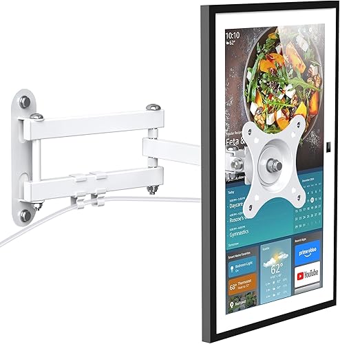 PlusAcc Soporte de pared para televisores Show 21 y Show 15 y 13-27 pulgadas, estante ajustable de montaje de movimiento completo con brazo de disponible en Yaxa Colombia